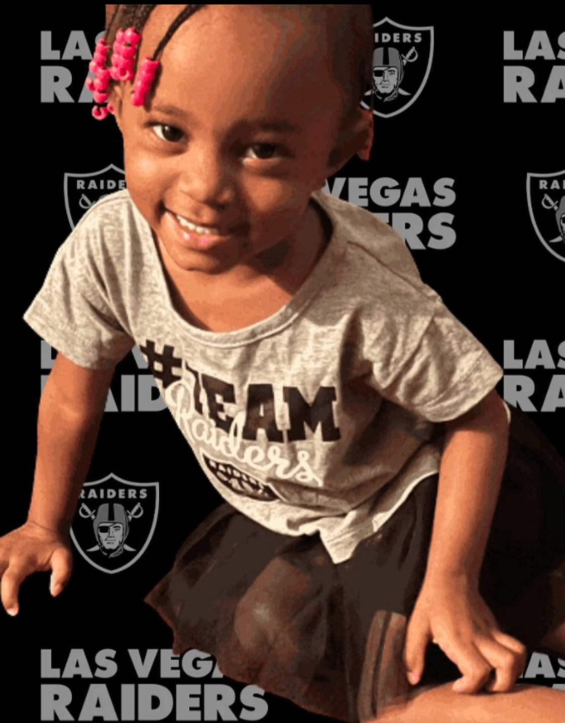 Kynnedi is registered to the contest to win money with this photo: baby_toddler_clothing, black, cool, entertainment, fashion, flash_photography, font, happy, human, jersey, joy, logo, music, person, photo_caption, product, sleeve, smile, sportswear, t_shirt