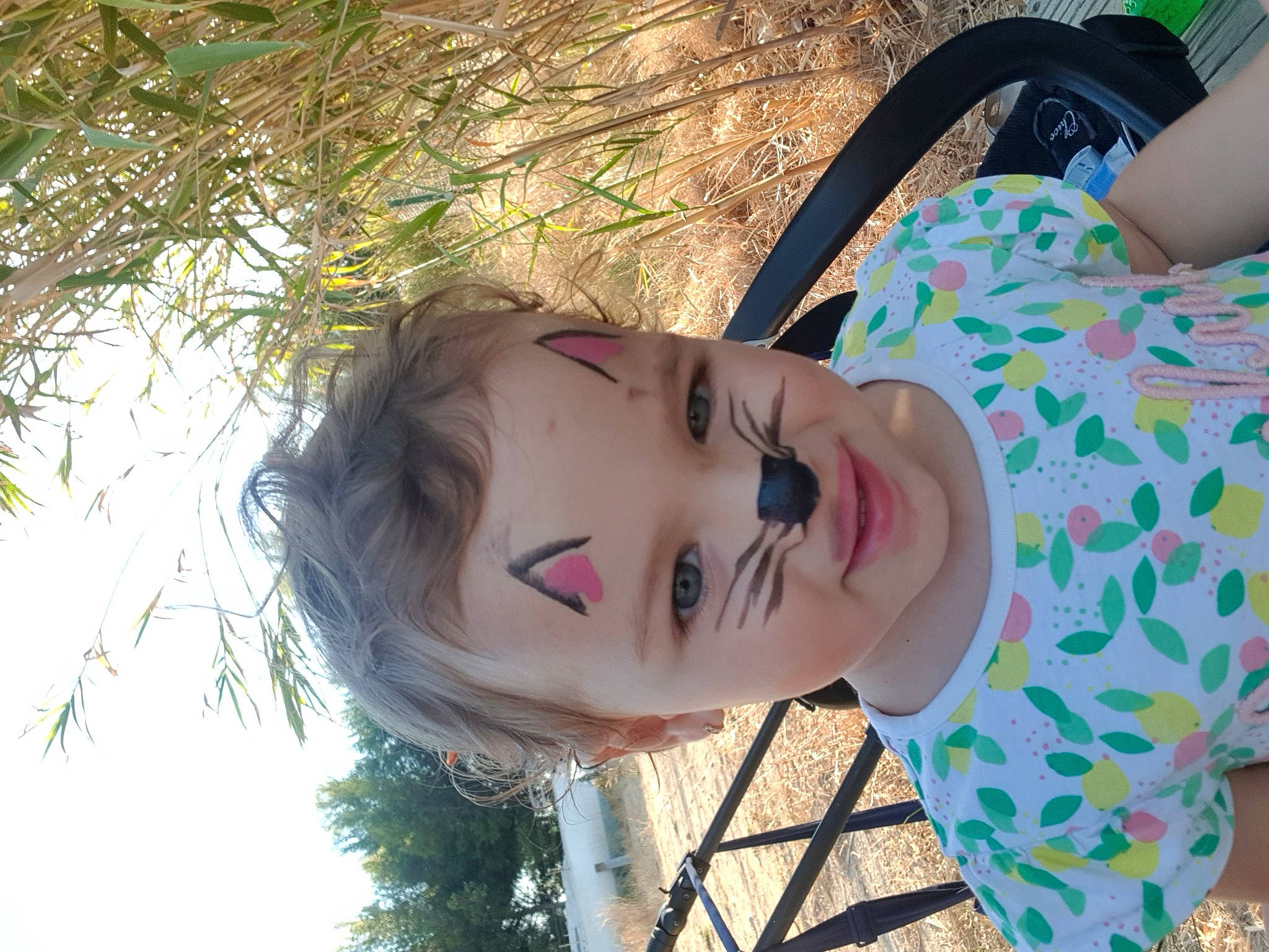 Aya participe au concours pour gagner de l'argent avec cette photo : beauty, black_hair, child, cool, ear, eye, face, grass, hair, happy, head, lip, long_hair, nose, person, photography, plant, selfie, smile, summer