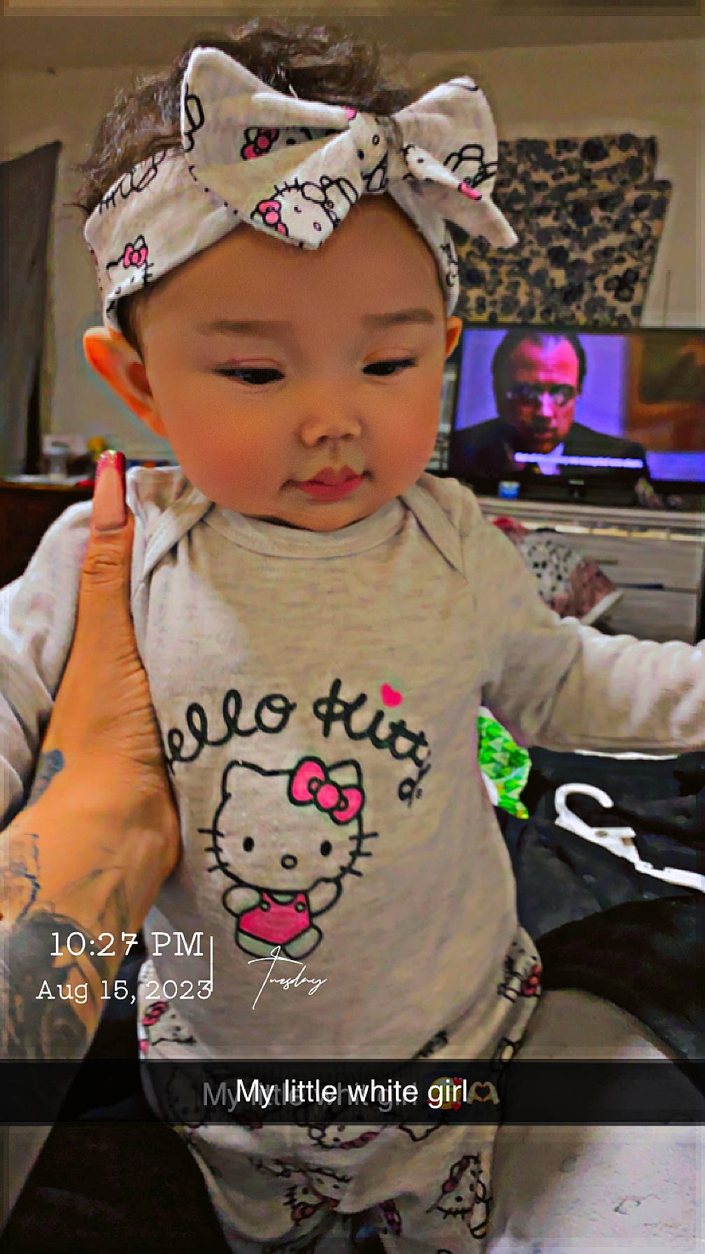 Aubriella joined the competition — help win amazing prizes! baby, baby_toddler_clothing, baseball_cap, cap, cheek, child, cool, costume_hat, event, facial_expression, fun, hairstyle, happy, headwear, human, person, pink, skin, sleeve, standing