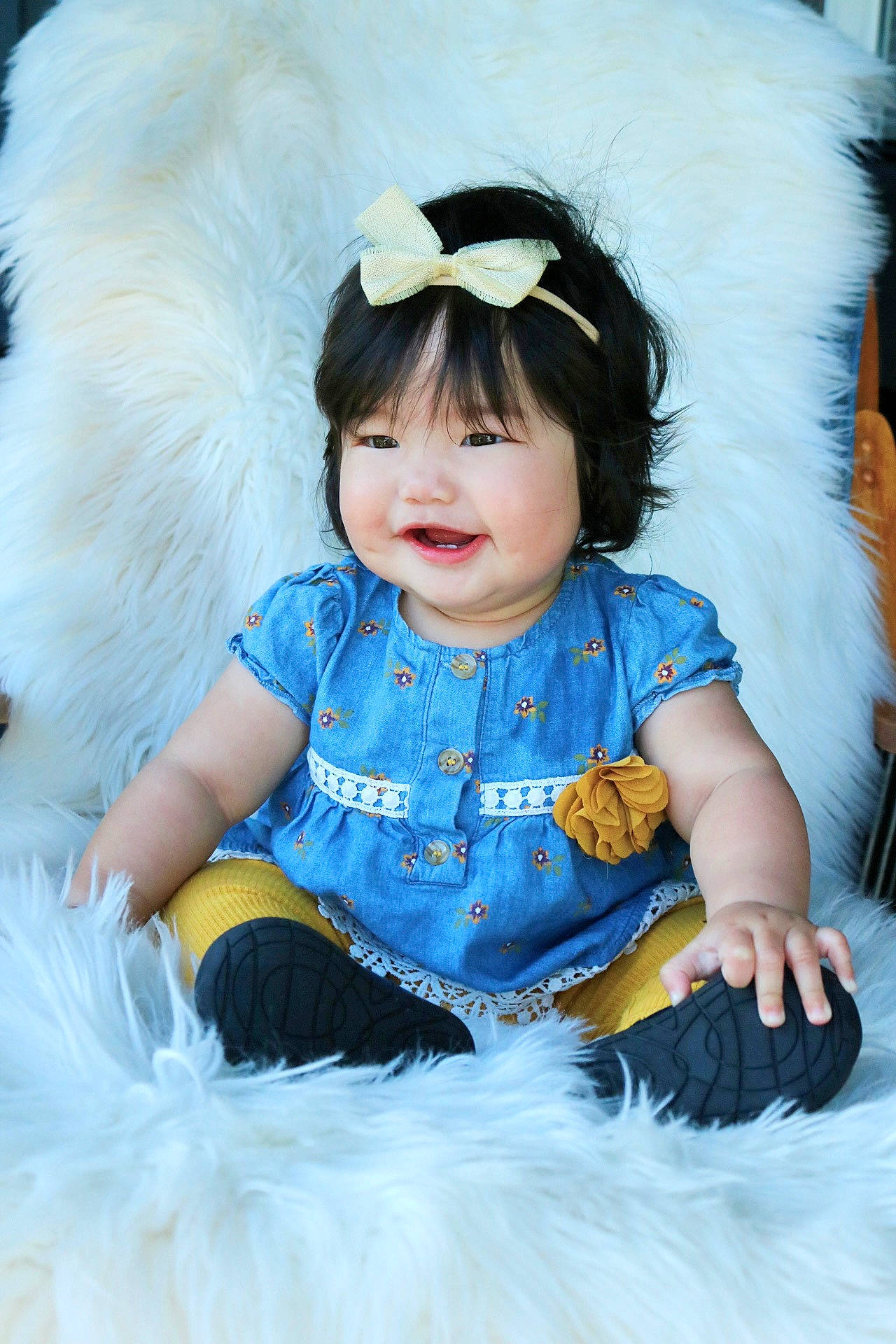 Arya joined the competition — help win amazing prizes! azure, baby_toddler_clothing, beauty, child, costume, dress, electric_blue, event, fashion_accessory, flash_photography, fun, fur, happy, headband, iris, person, pink, sitting, sleeve, smile