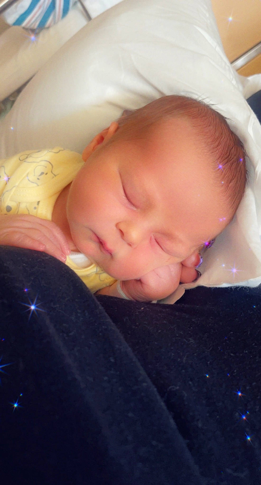 Rowan is registered to the contest to win money with this photo: baby, baby_products, baby_toddler_clothing, bedtime, cheek, child, comfort, eye, eyebrow, eyelash, finger, hand, iris, lip, mouth, nap, neck, nose, person, skin