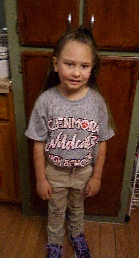 Addisyn joined the competition — help win amazing prizes! child, child_model, cool, person, sleeve, smile, standing, t_shirt, toddler