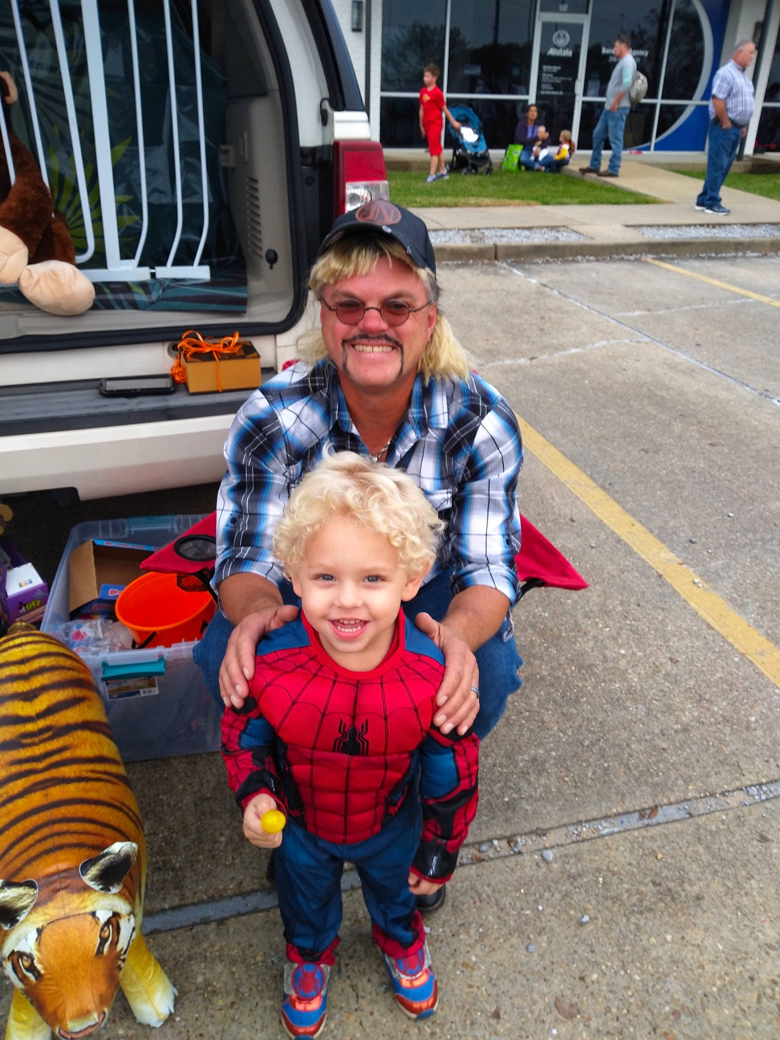 Roman is registered to the contest to win money with this photo: car, child, fun, joy, people, person, recreation, smile, toddler, vacation, vehicle