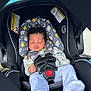 baby, baseball, baseballglove, car, car_interior, carseat, clothing, cushion, face, glove, head, headrest, homedecor, newborn, person, photography, portrait, sleeping, transportation, vehicle