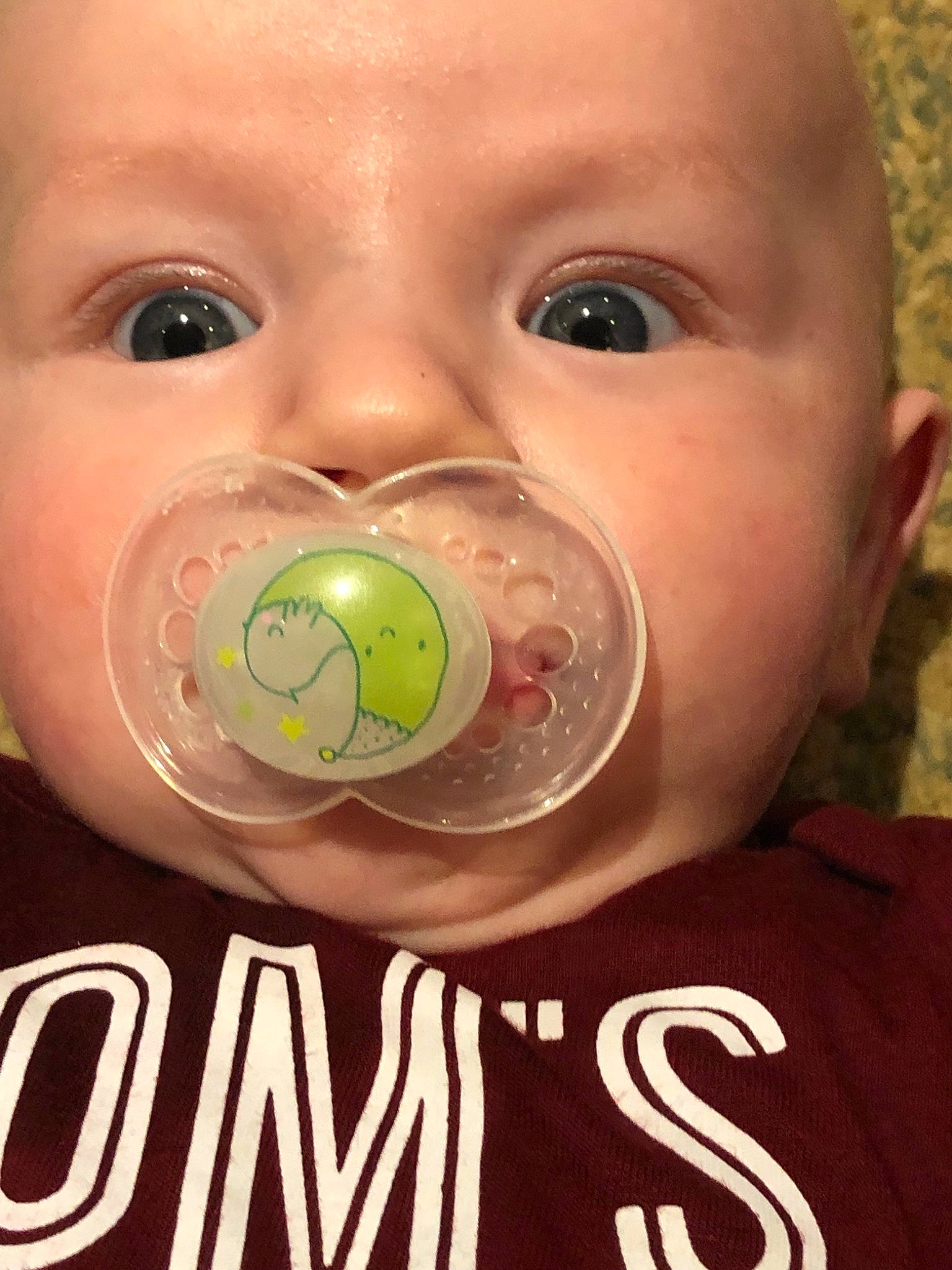 Mavryk joined the competition — help win amazing prizes! baby, cheek, child, ear, eye, face, head, nose, person, toddler