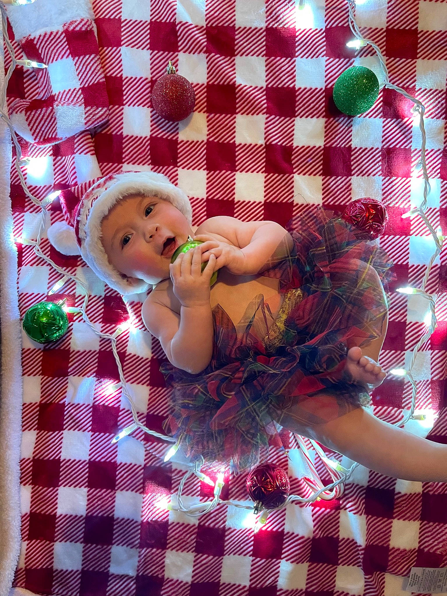 Marleigh James is registered to the contest to win money with this photo: child, design, dress, eye, fun, happy, headwear, light, magenta, pattern, person, pink, plaid, purple, red, smile, tartan, textile, thigh, toddler