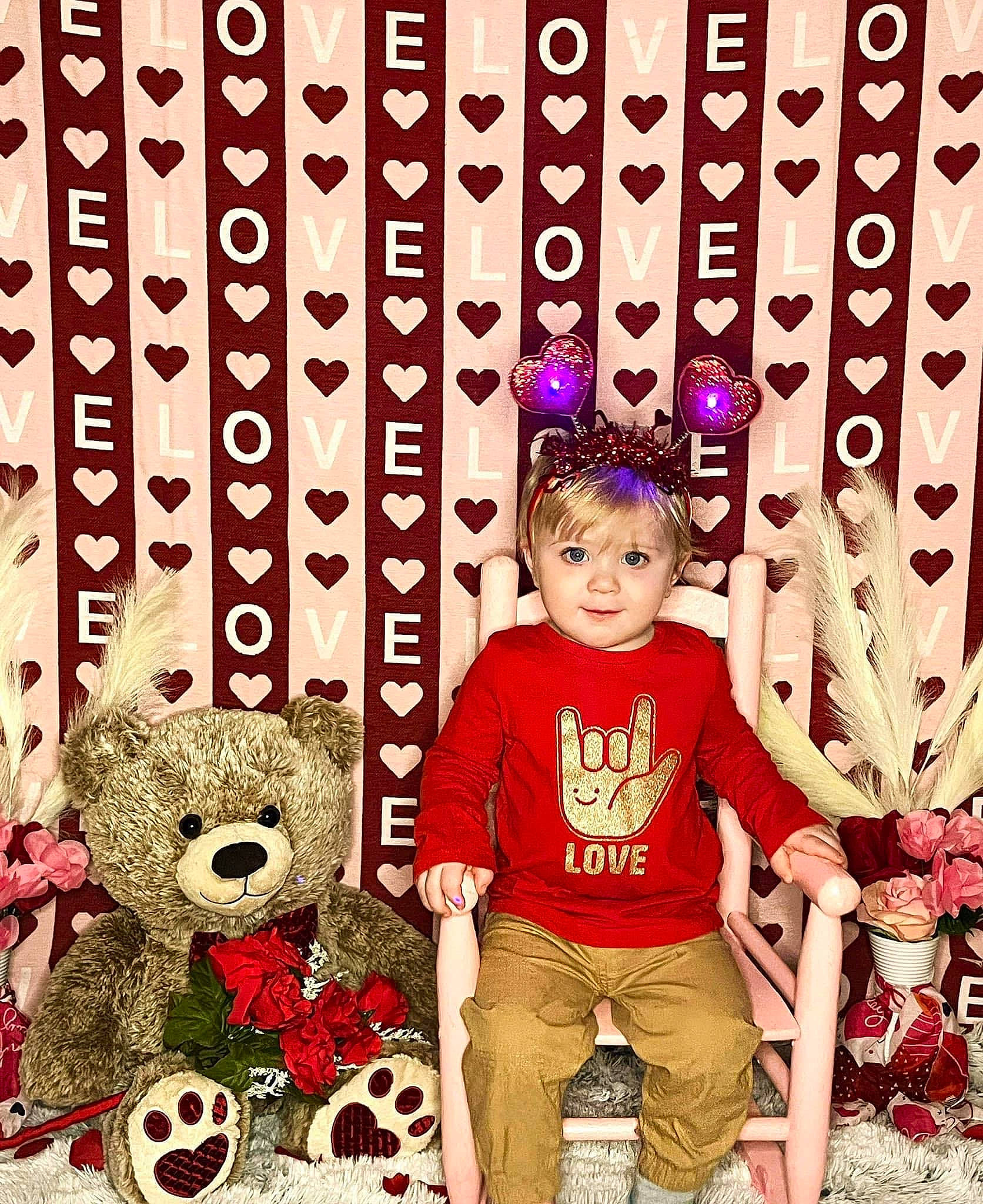Spencer is registered to the contest to win money with this photo: baby_toddler_clothing, child, design, event, facial_expression, font, fun, happy, magenta, party_supply, pattern, person, photograph, pink, room, shorts, smile, snapshot, t_shirt, toddler