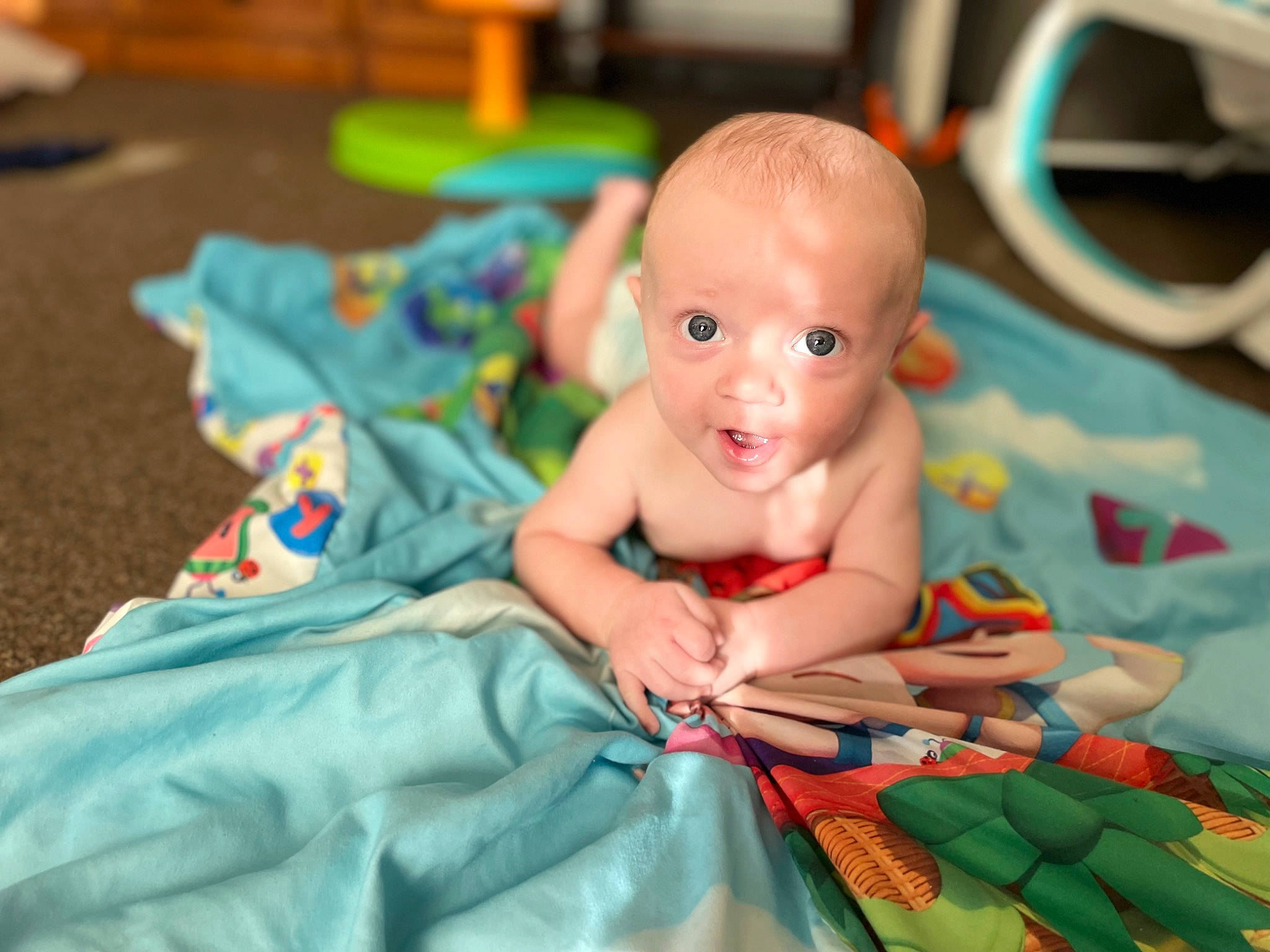 Parker joined the competition — help win amazing prizes! arm, baby, baby_products, cheek, child, doll, finger, fun, hand, happy, head, iris, leisure, nail, person, sitting, skin, smile, toddler, toy