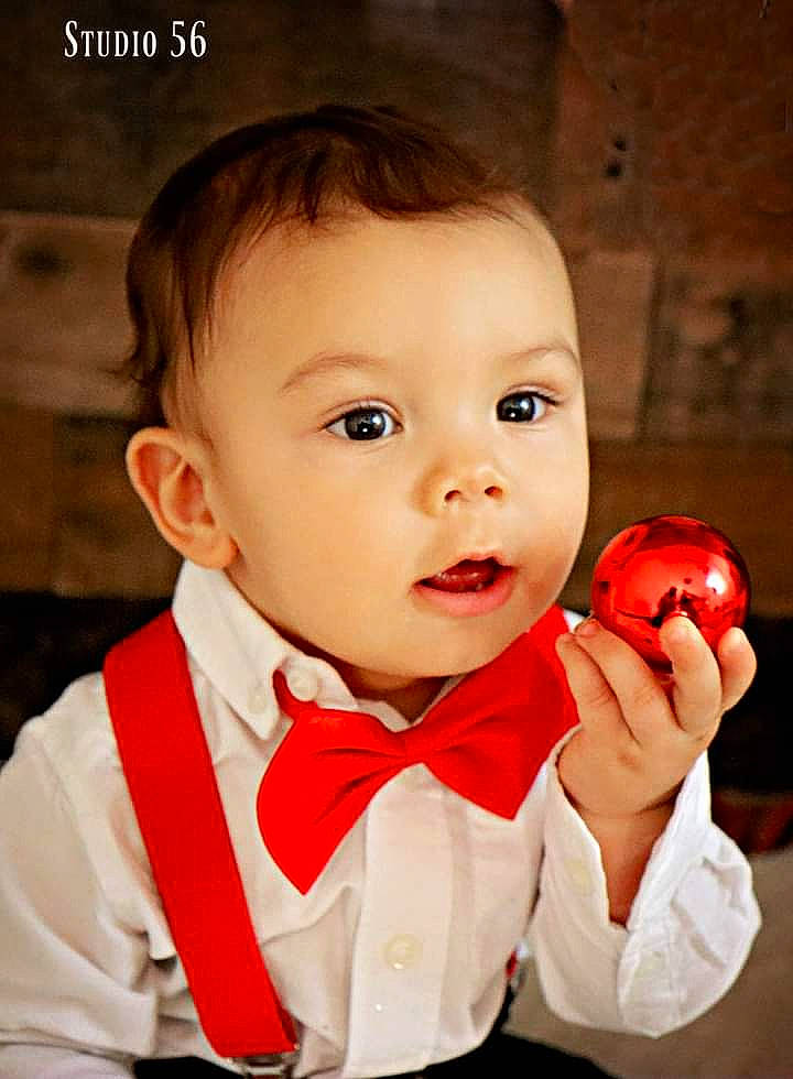 William joined the competition — help win amazing prizes! baby, baby_toddler_clothing, carmine, cheek, child, child_model, collar, cricket_ball, iris, lip, nail, person, portrait_photography, surprise, toddler, toy