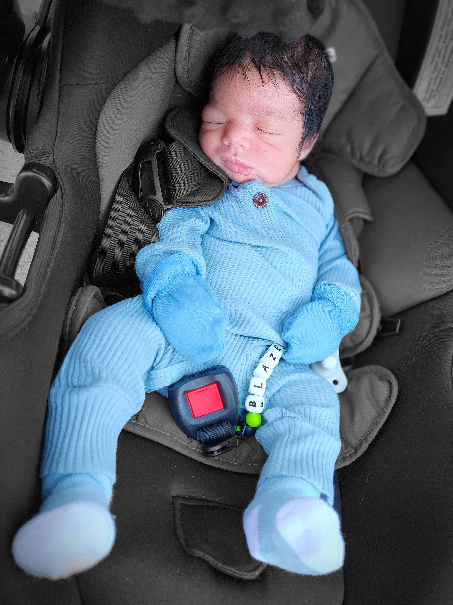 Blaze joined the competition — help win amazing prizes! auto_part, automotive_design, baby, baby_carriage, baby_in_car_seat, baby_products, car_seat, car_seat_cover, cheek, child, comfort, electric_blue, family_car, finger, head, head_restraint, lap, person, seat_belt, sitting