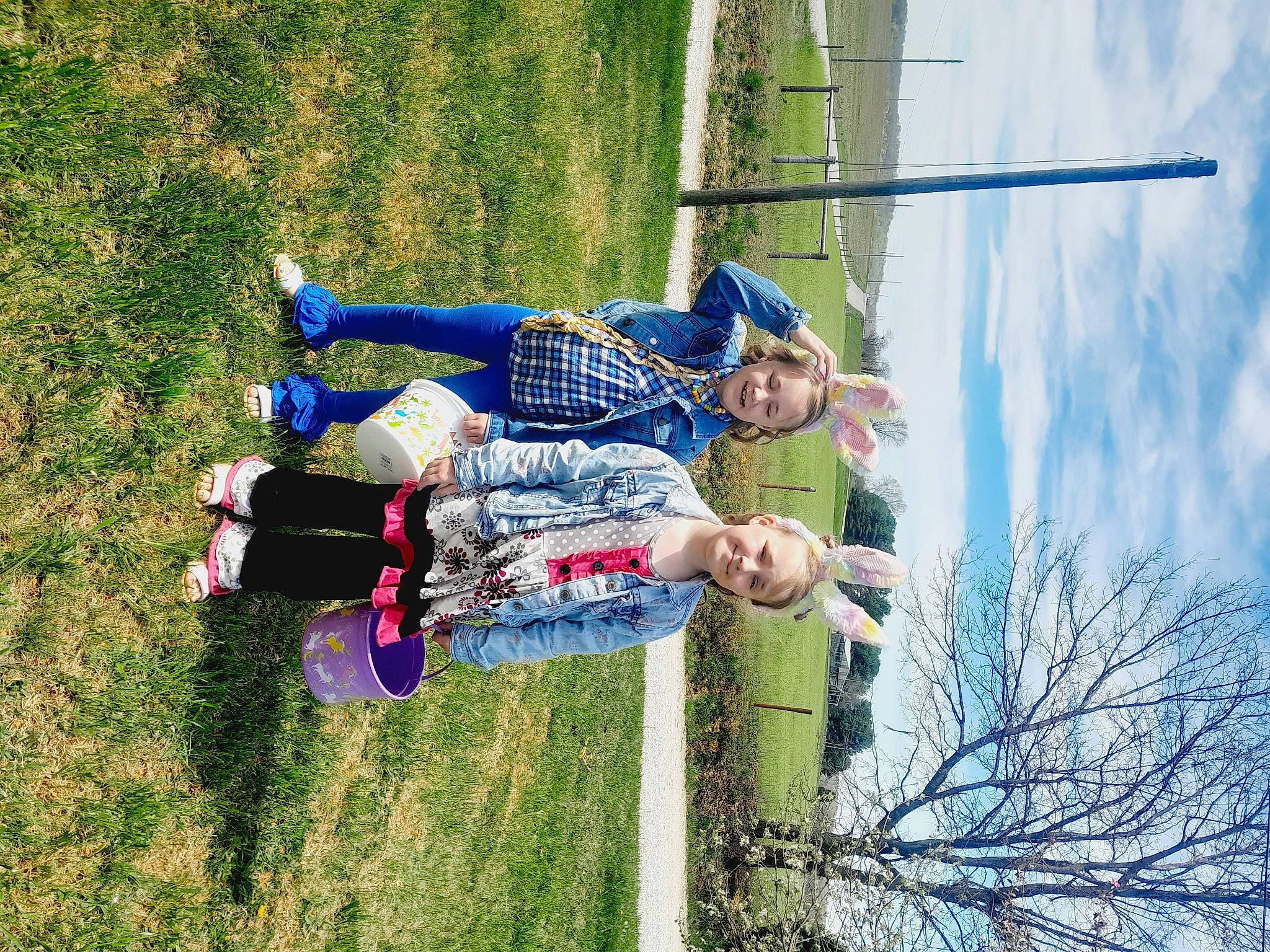 Hope joined the competition — help win amazing prizes! adventure, child, cloud, electric_blue, fun, grass, happy, joy, leisure, outdoor_play_equipment, people_in_nature, person, plant, pole, recreation, sky, t_shirt, toddler, tree, walking_shoe