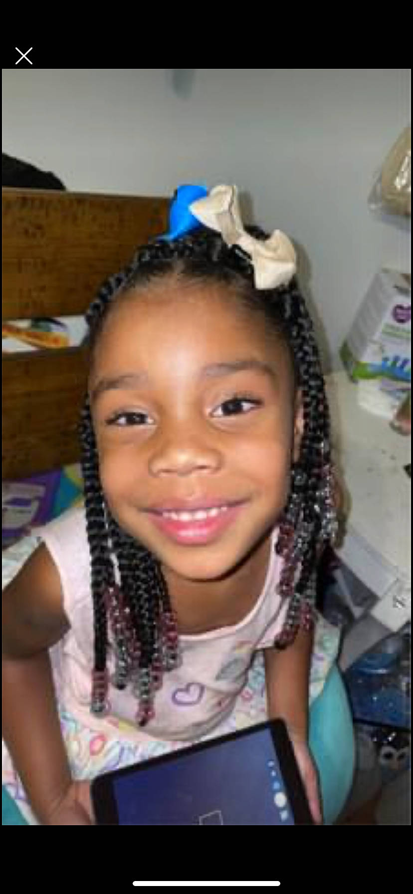 Jaylaa D Boatman joined the competition — help win amazing prizes! black_hair, cheek, child, ear, eyebrow, eyelash, fashion_accessory, fashion_design, forehead, fun, hair_accessory, happy, jaw, jewellery, joy, lip, long_hair, makeover, nose, person