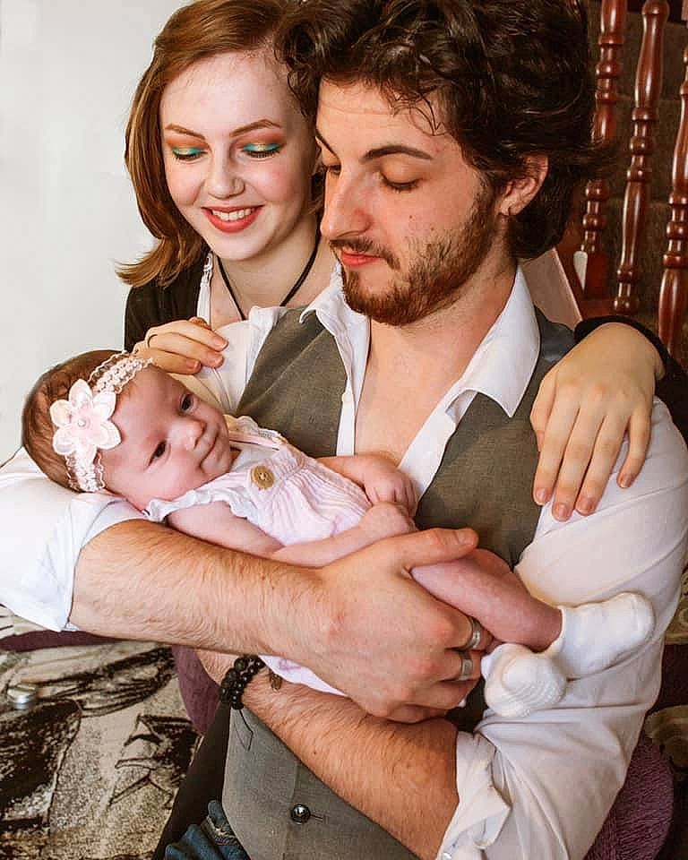 Belle joined the competition — help win amazing prizes! baby, child, family, family_pictures, family_taking_photos_together, fur, happy, headwear, human, joy, love, people, person, photograph, photography, portrait, toddler