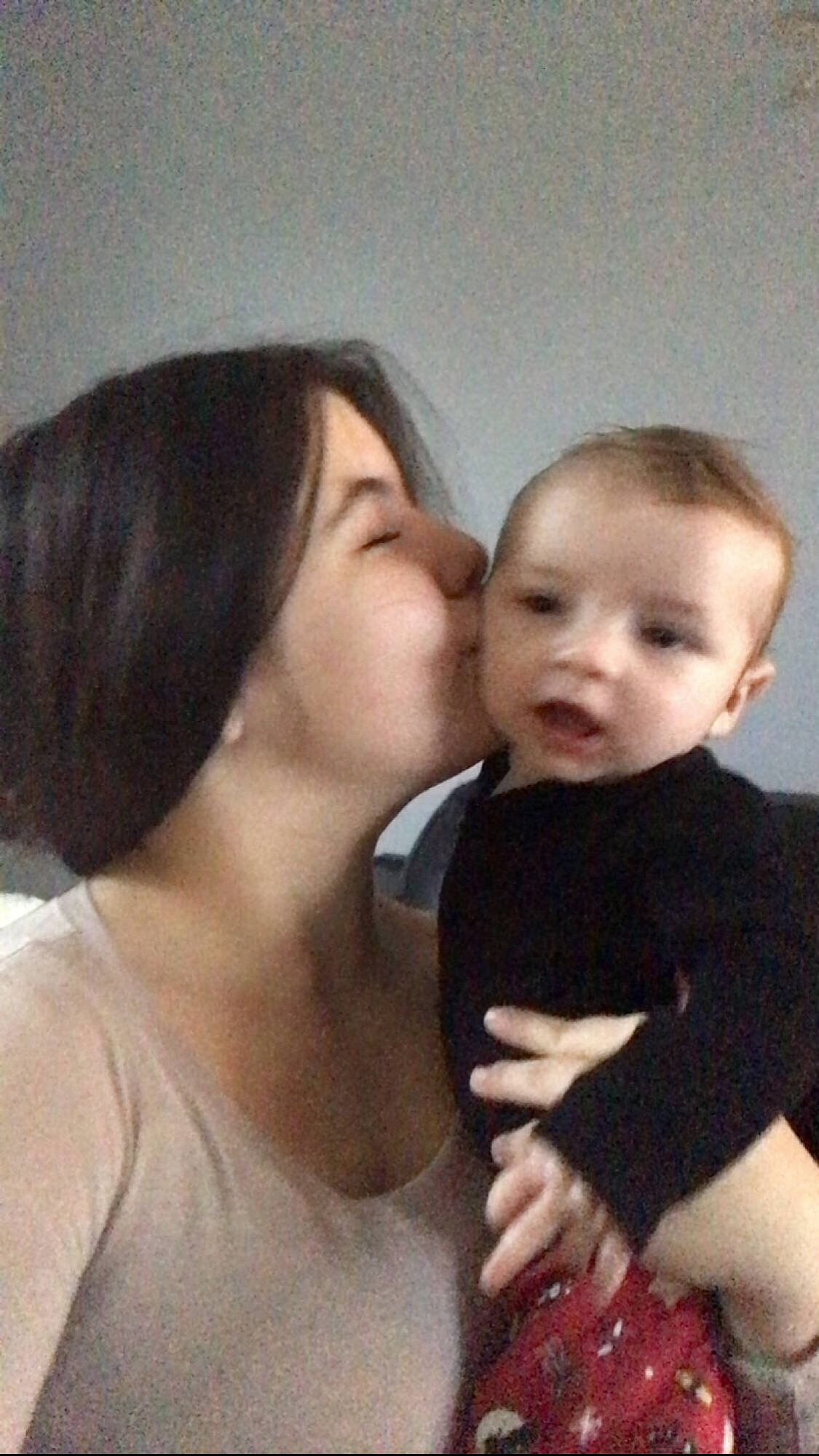 Adrian joined the competition — help win amazing prizes! baby, baby_toddler_clothing, cheek, ear, eyebrow, face, finger, gesture, hair, happy, iris, kiss, lip, mouth, nose, person, skin, smile, t_shirt, thumb