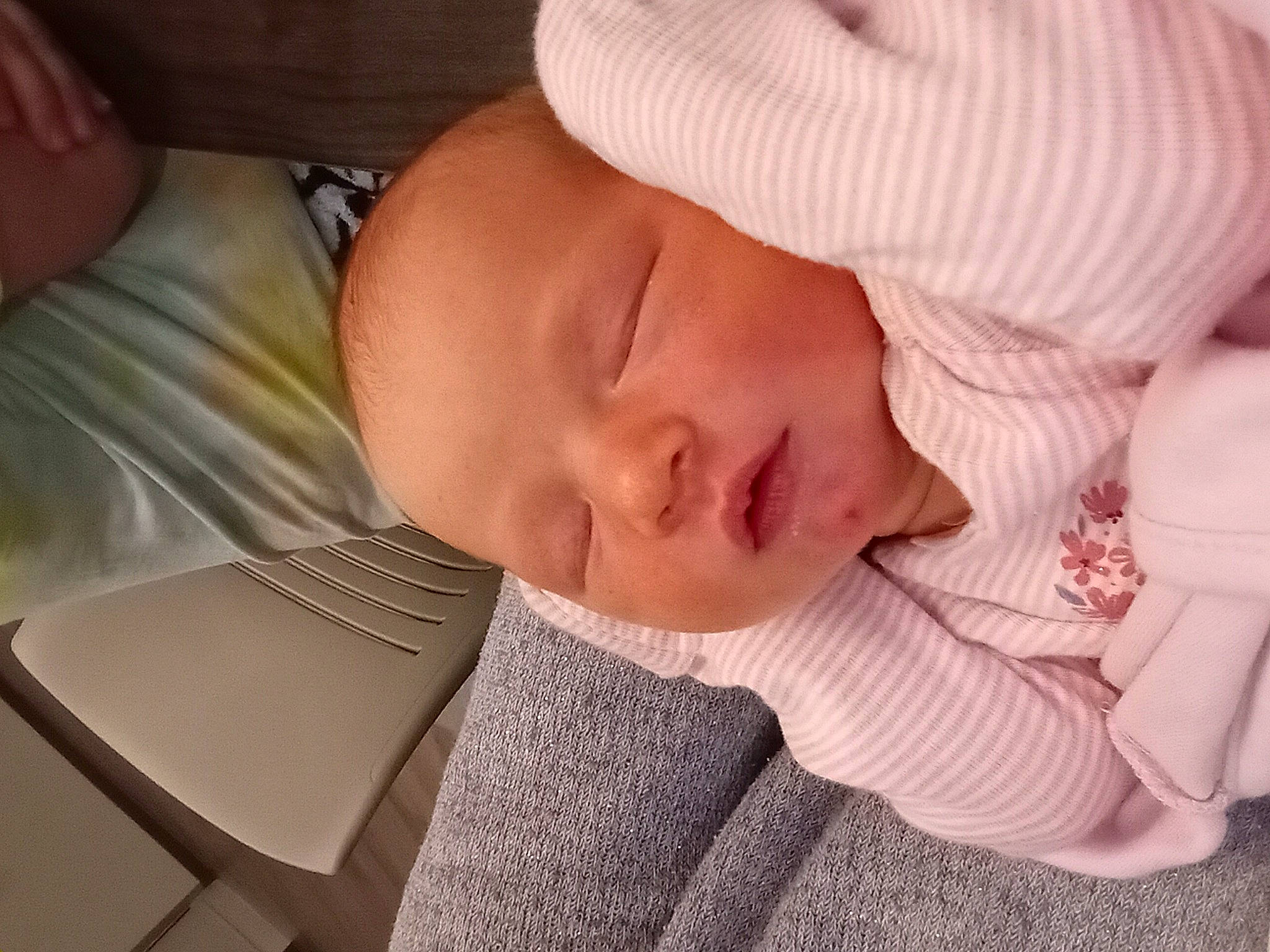 Kymber is registered to the contest to win money with this photo: baby, baby_products, baby_sleeping, baby_toddler_clothing, bedtime, cheek, child, comfort, ear, eyelash, happy, linens, nap, nose, person, portrait_photography, room, skin, sleep, smile