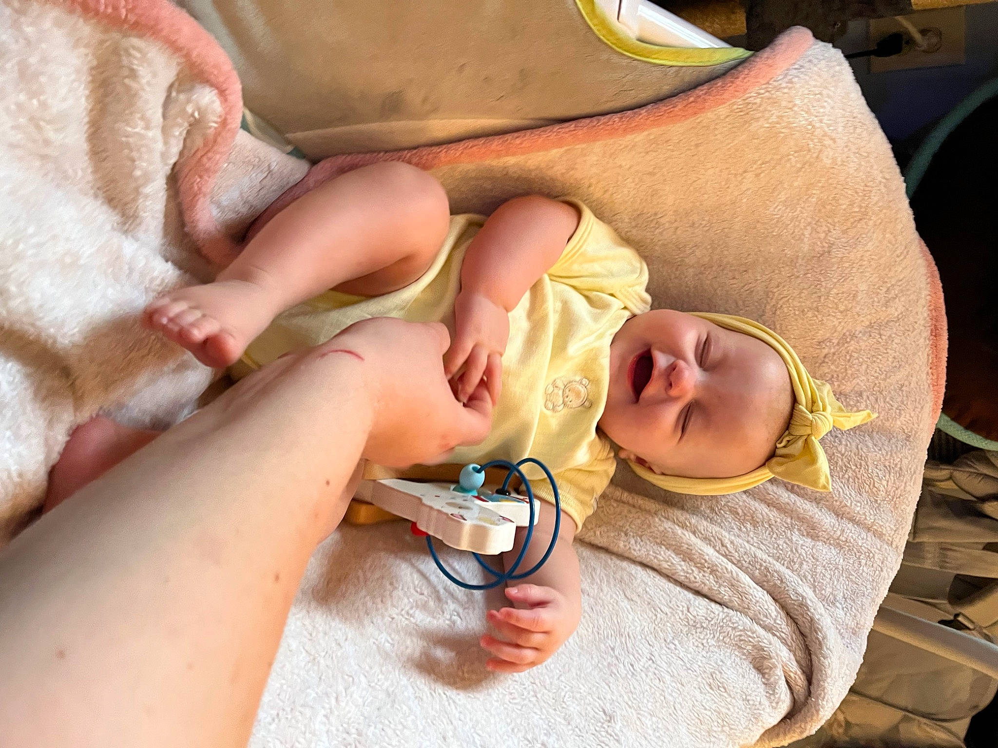 Eloise joined the competition — help win amazing prizes! baby, baby_products, baby_toddler_clothing, car_seat, child, comfort, eyelash, eyewear, finger, gesture, hand, hat, health_care, mouth, nail, person, service, skin, thumb, toddler