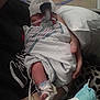Garrett joined the competition — help win amazing prizes! newborn, baby, hospital, medical_equipment, breathing_mask, blanket, person, arm, hand, monitoring_wires, caregiver, bed, pillow, infant, wrapped, premature_baby, healthcare, medical_care, patient, resting