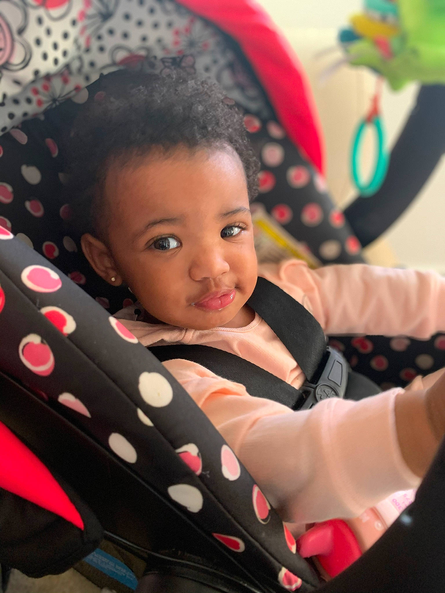 Avahmarie joined the competition — help win amazing prizes! baby, beauty, black_hair, cheek, child, design, eye, lip, long_hair, pattern, person, pink, polka_dot, skin, toddler