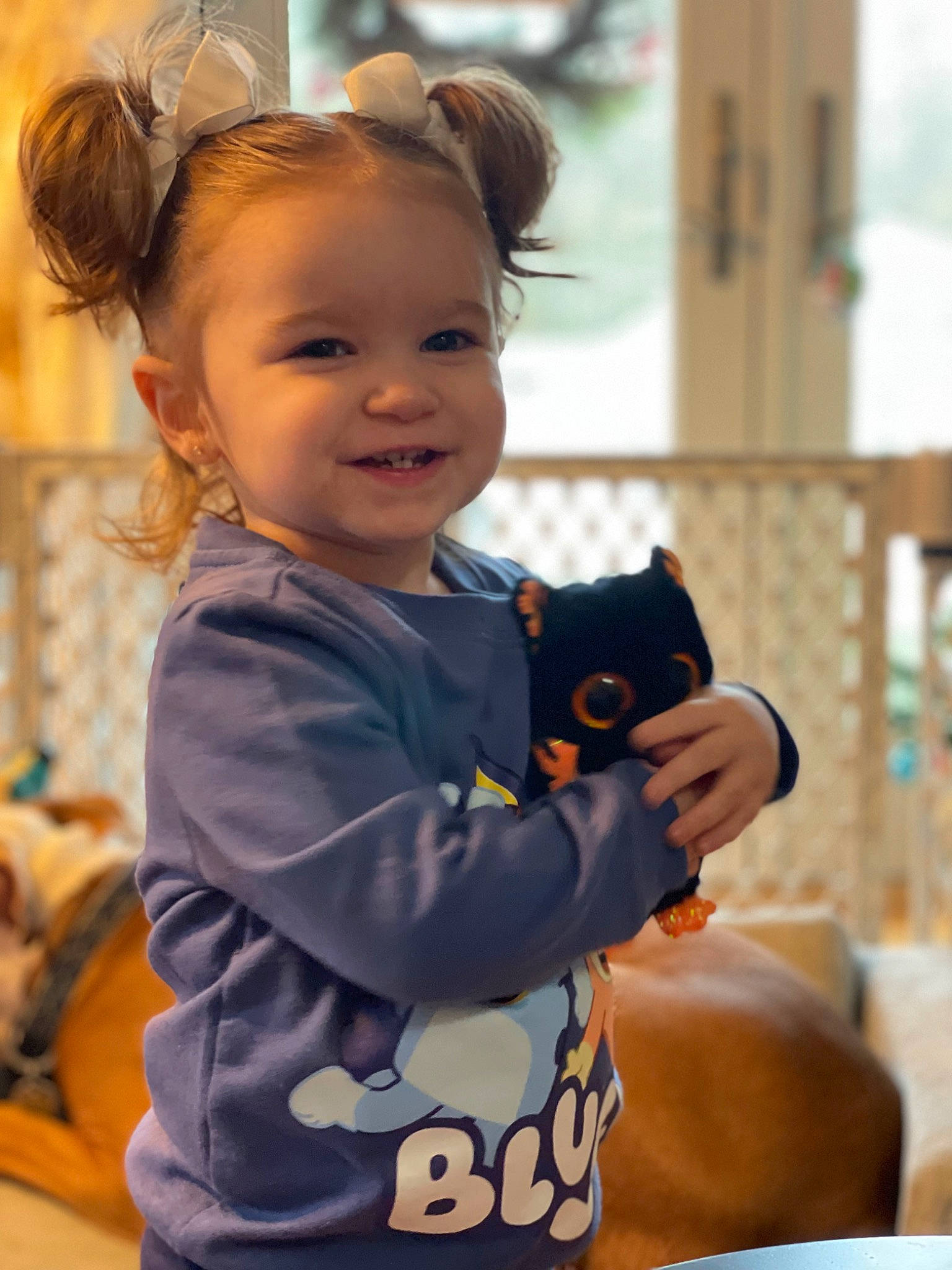 Angelina joined the competition — help win amazing prizes! baby, baby_toddler_clothing, child, event, fun, gesture, hair, hairstyle, happy, head, joy, leisure, person, sitting, skin, sleeve, smile, t_shirt, thumb, toddler