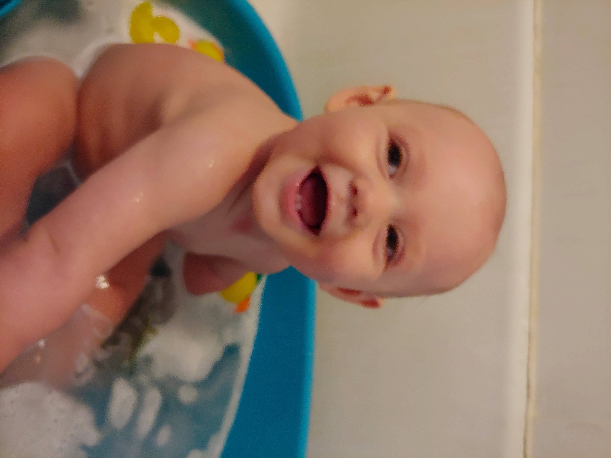 Bradley joined the competition — help win amazing prizes! baby, bathing, bathtub, cheek, child, ear, eye, lip, mouth, nose, person, product, skin, toddler