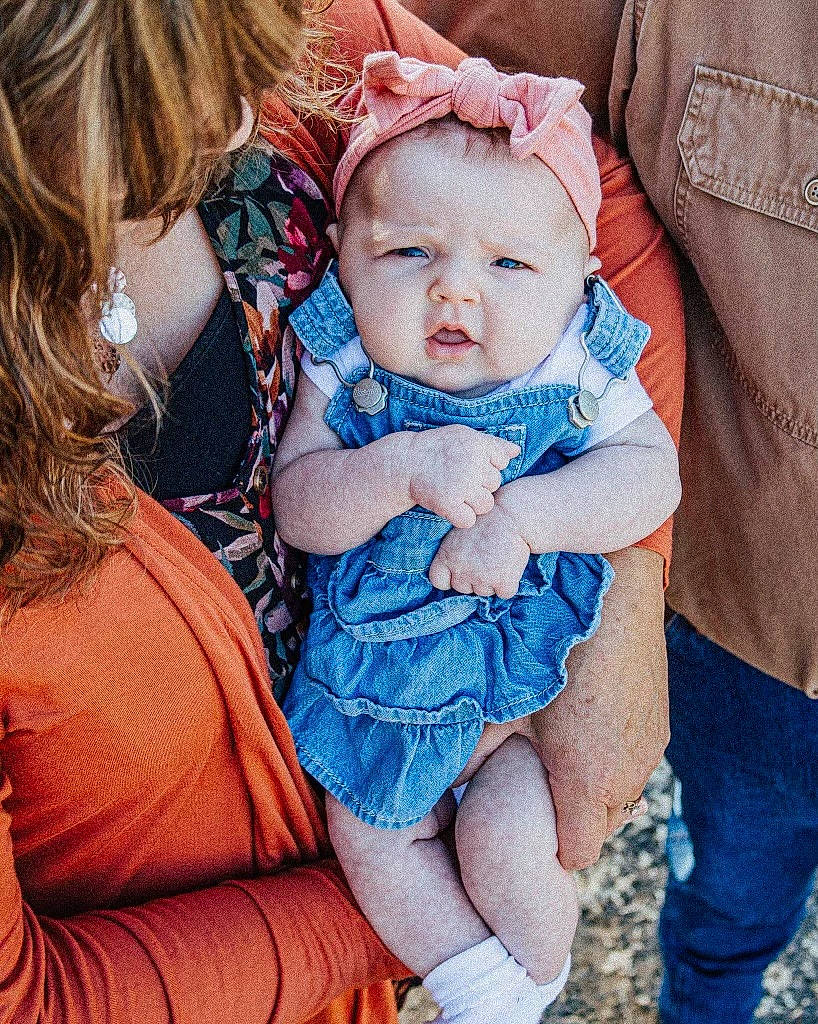 Madelyn joined the competition — help win amazing prizes! baby, baby_products, baby_toddler_clothing, child, cool, electric_blue, eye, fashion_accessory, grass, hand, happy, iris, jewellery, leg, person, pink, plant, sitting, skin, sleeve