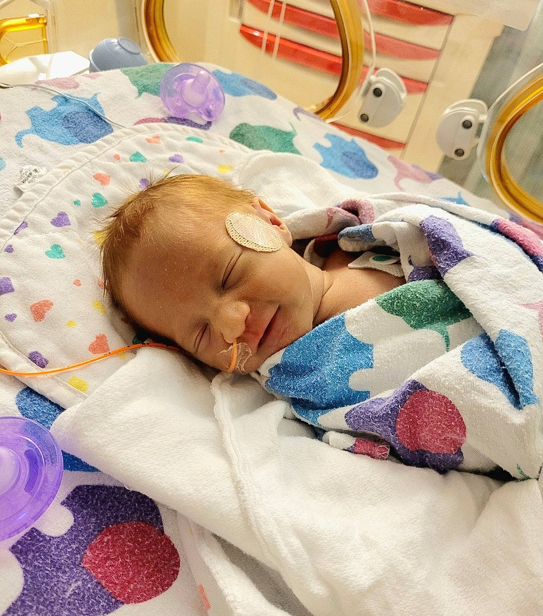 Kinsley joined the competition — help win amazing prizes! baby, baby_products, baby_sleeping, bed_sheet, bedding, bedtime, blanket, child, comfort, event, health_care, hospital, linens, medical, nap, person, room, service, skin, textile