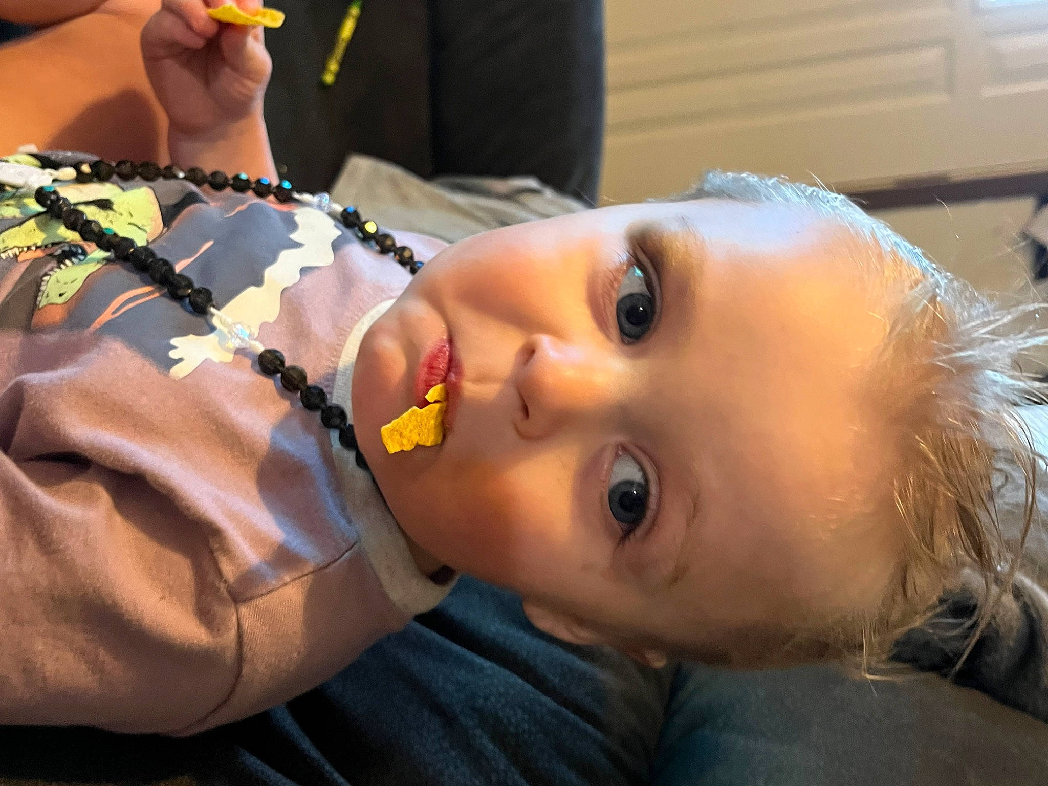 Liam joined the competition — help win amazing prizes! cheek, chest, child, eyelash, eyewear, fun, fur, happy, lip, mouth, nail, nose, person, skin, toddler, wrist