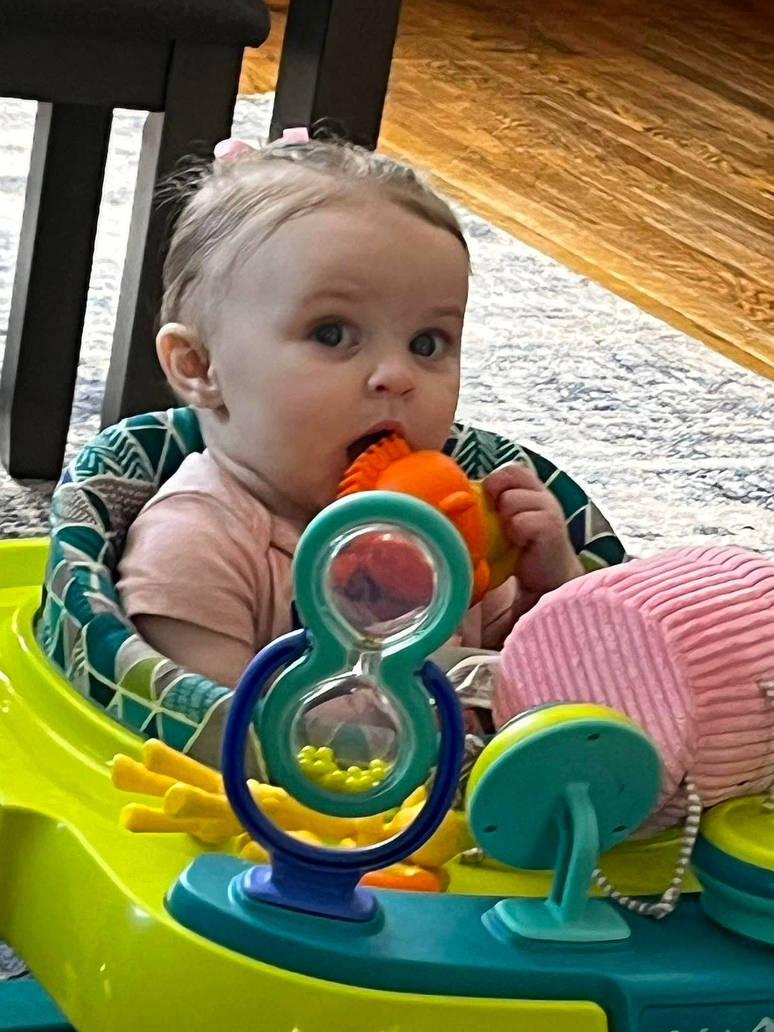 Kehlani joined the competition — help win amazing prizes! automotive_wheel_system, baby, baby_playing_with_toys, baby_products, baby_toddler_clothing, baby_toys, child, circle, drinkware, fun, happy, leisure, person, play, recreation, sitting, surprise, t_shirt, toddler, toy