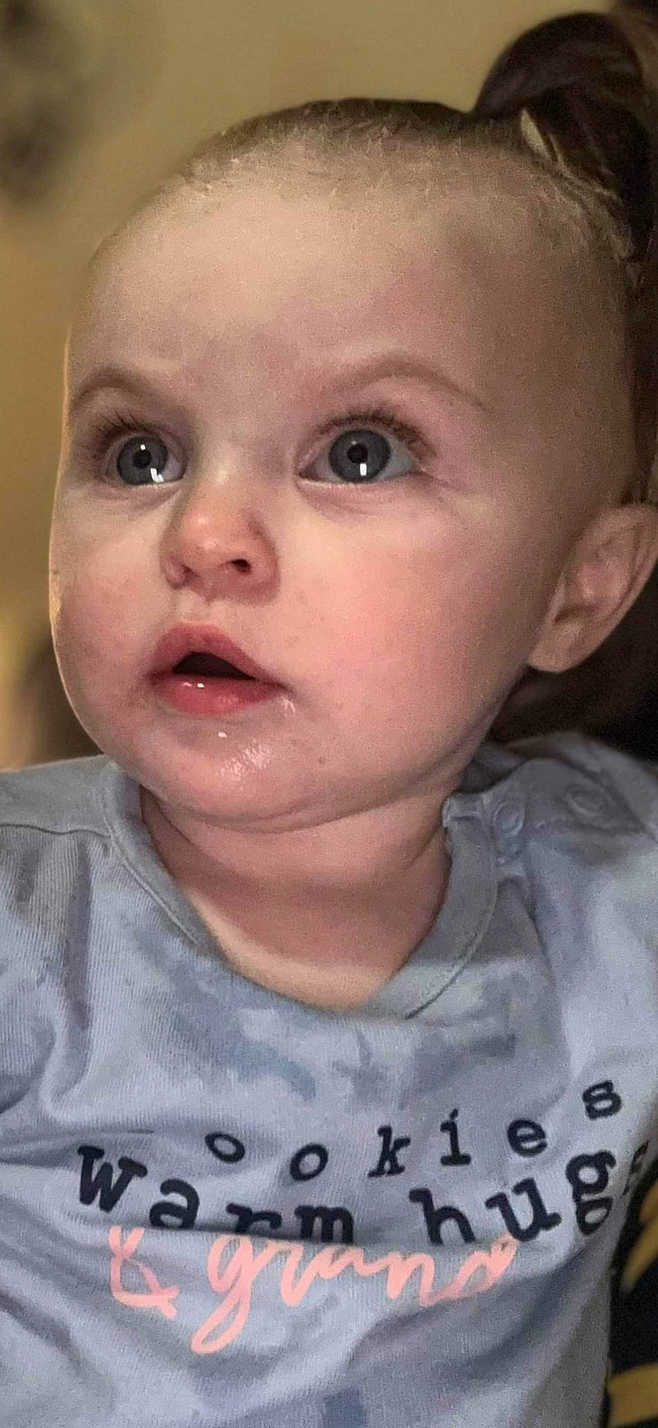 Kehlani is registered to the contest to win money with this photo: baby, cheek, chin, ear, eye, eyebrow, eyelash, facial_expression, forehead, hair, head, human_body, iris, jaw, lip, mammal, mouth, neck, nose, person