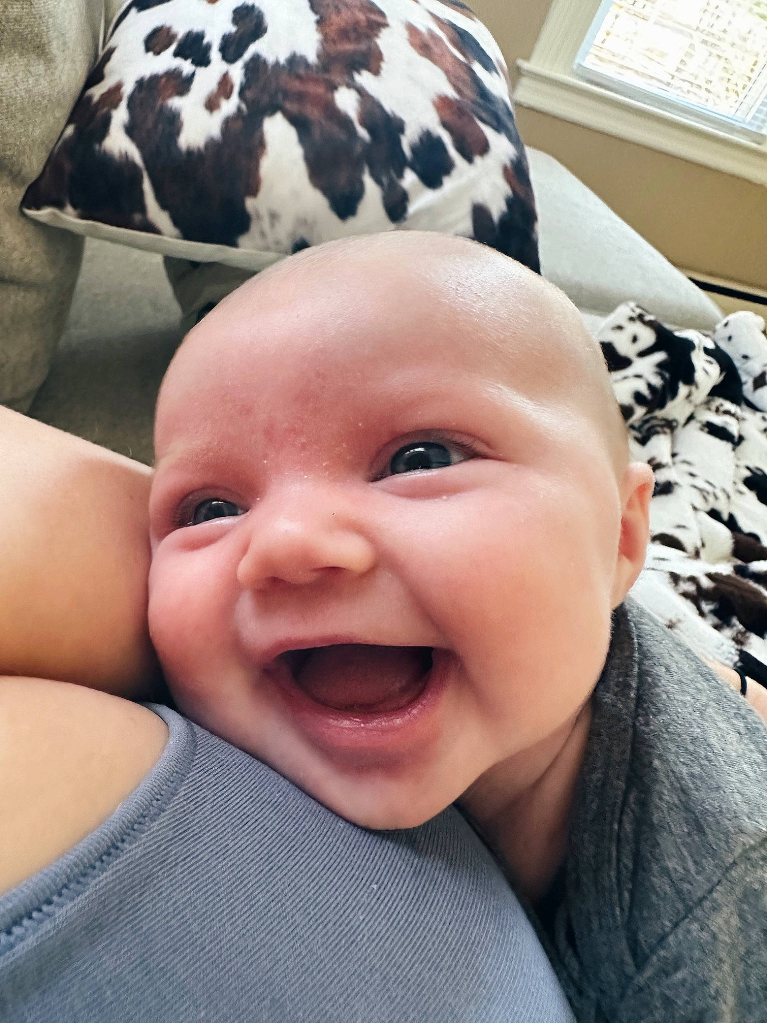 Payton is registered to the contest to win money with this photo: baby, cheek, chin, comfort, cool, eye, face, facial_expression, finger, gesture, happy, hat, head, lip, mouth, nose, person, skin, smile, toddler