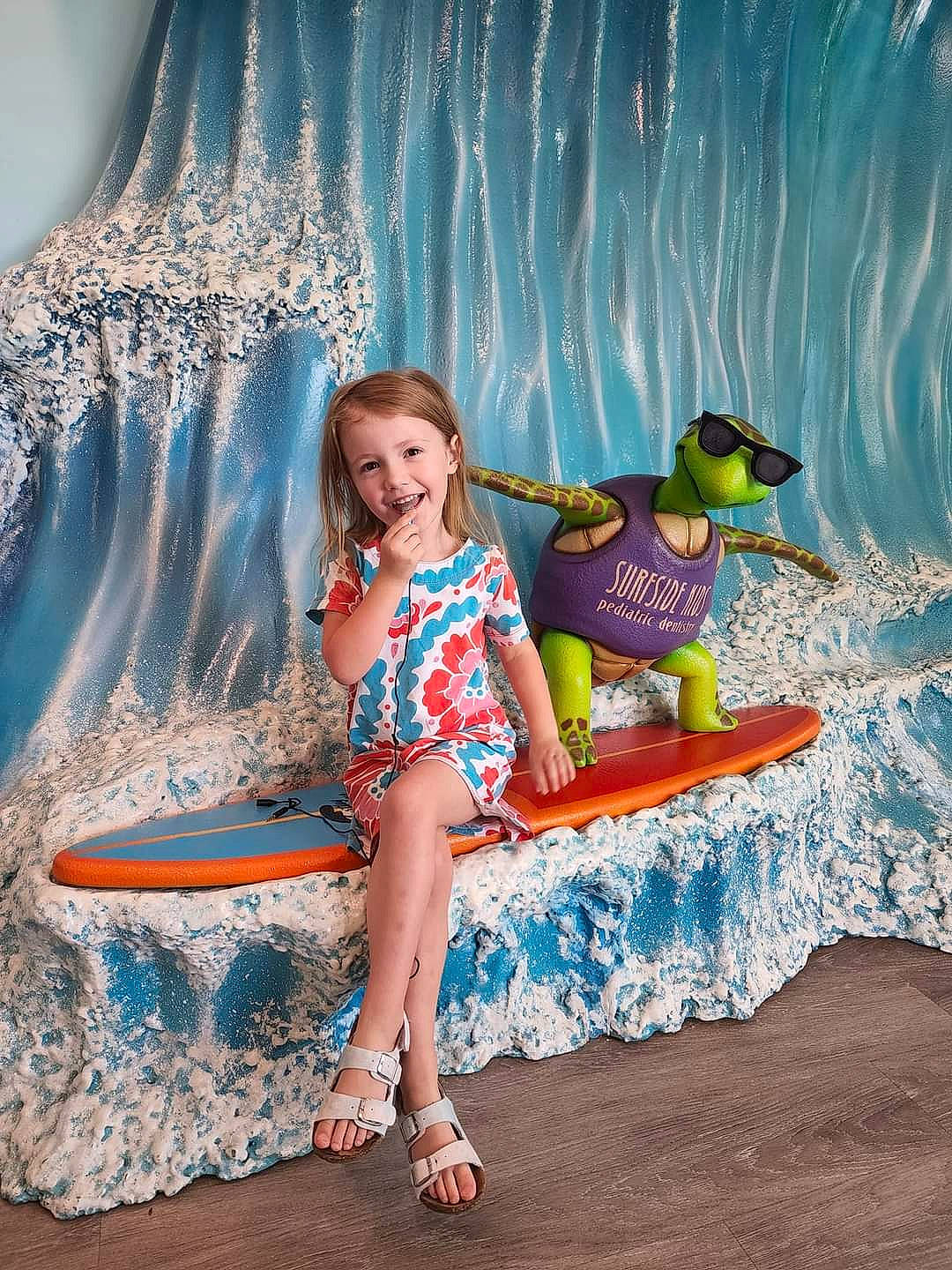 Paislee joined the competition — help win amazing prizes! aqua, azure, barefoot, child, electric_blue, fashion_design, foot, fun, happy, human_leg, joy, leisure, person, recreation, sandal, smile, summer, textile, thigh, toddler