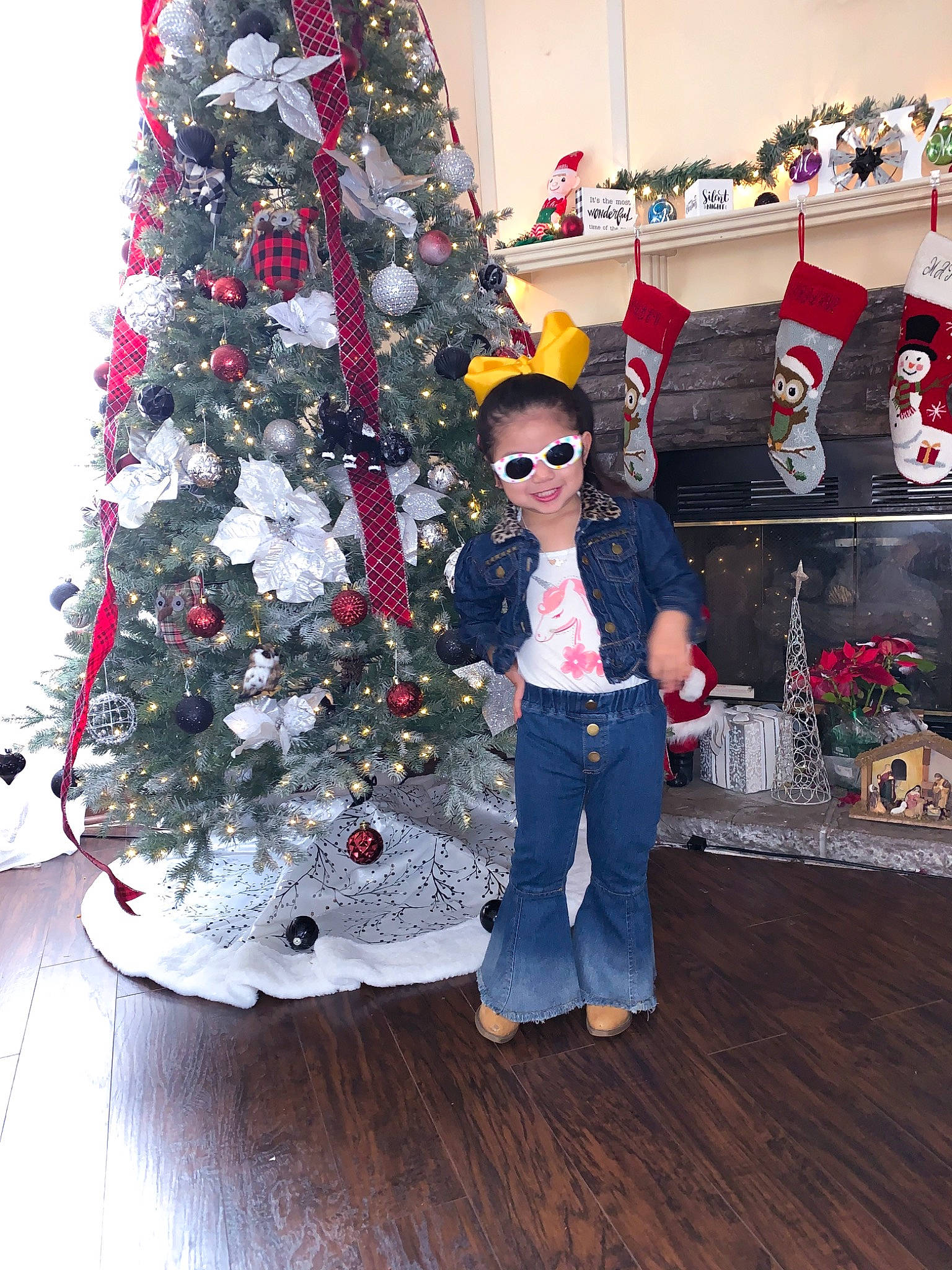 Ariannah joined the competition — help win amazing prizes! christmas, christmas_decoration, christmas_eve, christmas_ornament, christmas_tree, event, holiday, interior_design, joy, person, plant, room, tree, winter