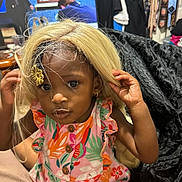 Ava-Rae joined the competition — help win amazing prizes! accessories, adult, blonde, bodypart, child, clothing, costume, dress, face, female, finger, girl, hair, hand, head, male, man, person, photography, portrait