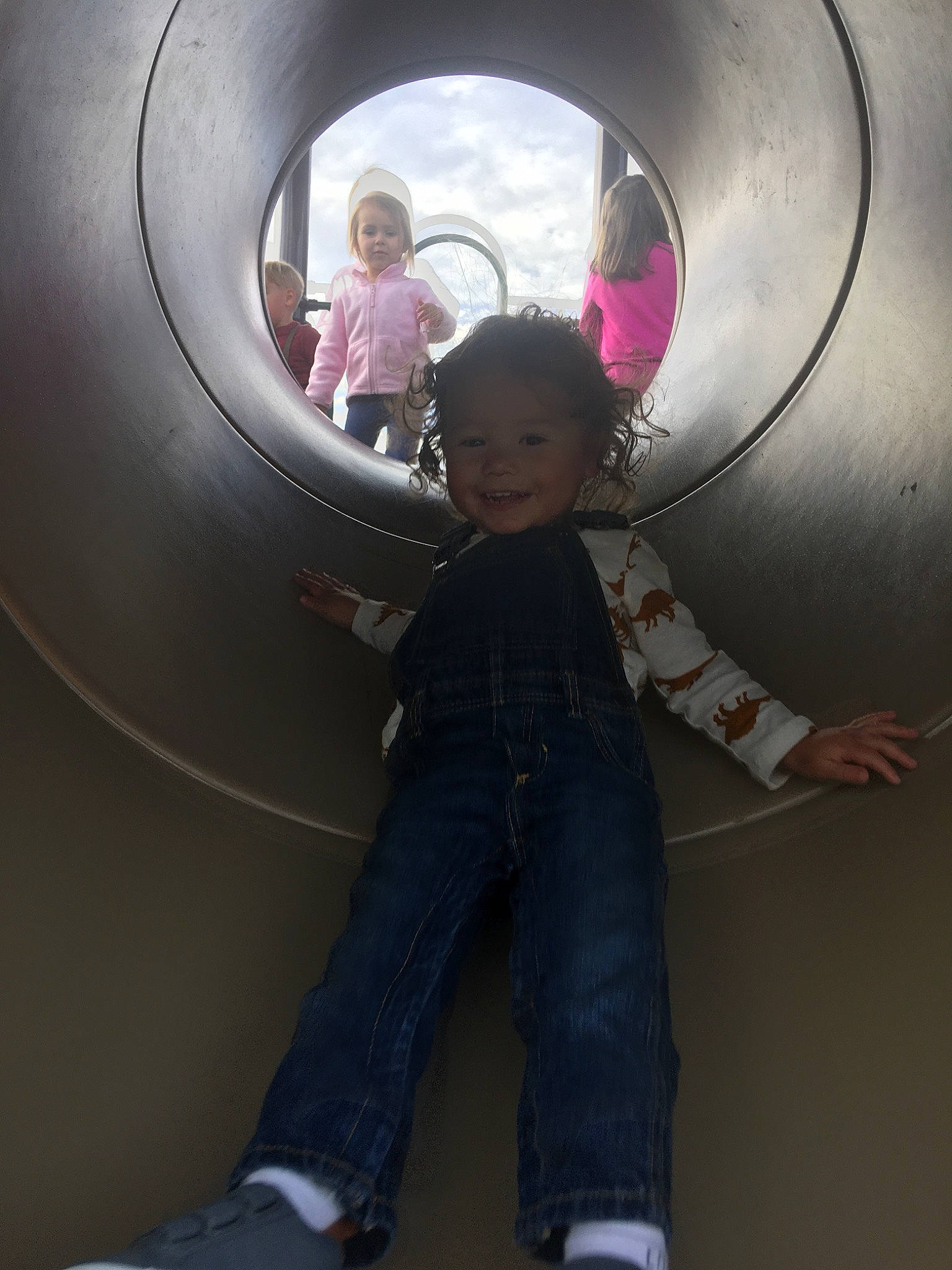 Carter James is registered to the contest to win money with this photo: ceiling, child, circle, fun, joy, person, pink, play, space, toddler