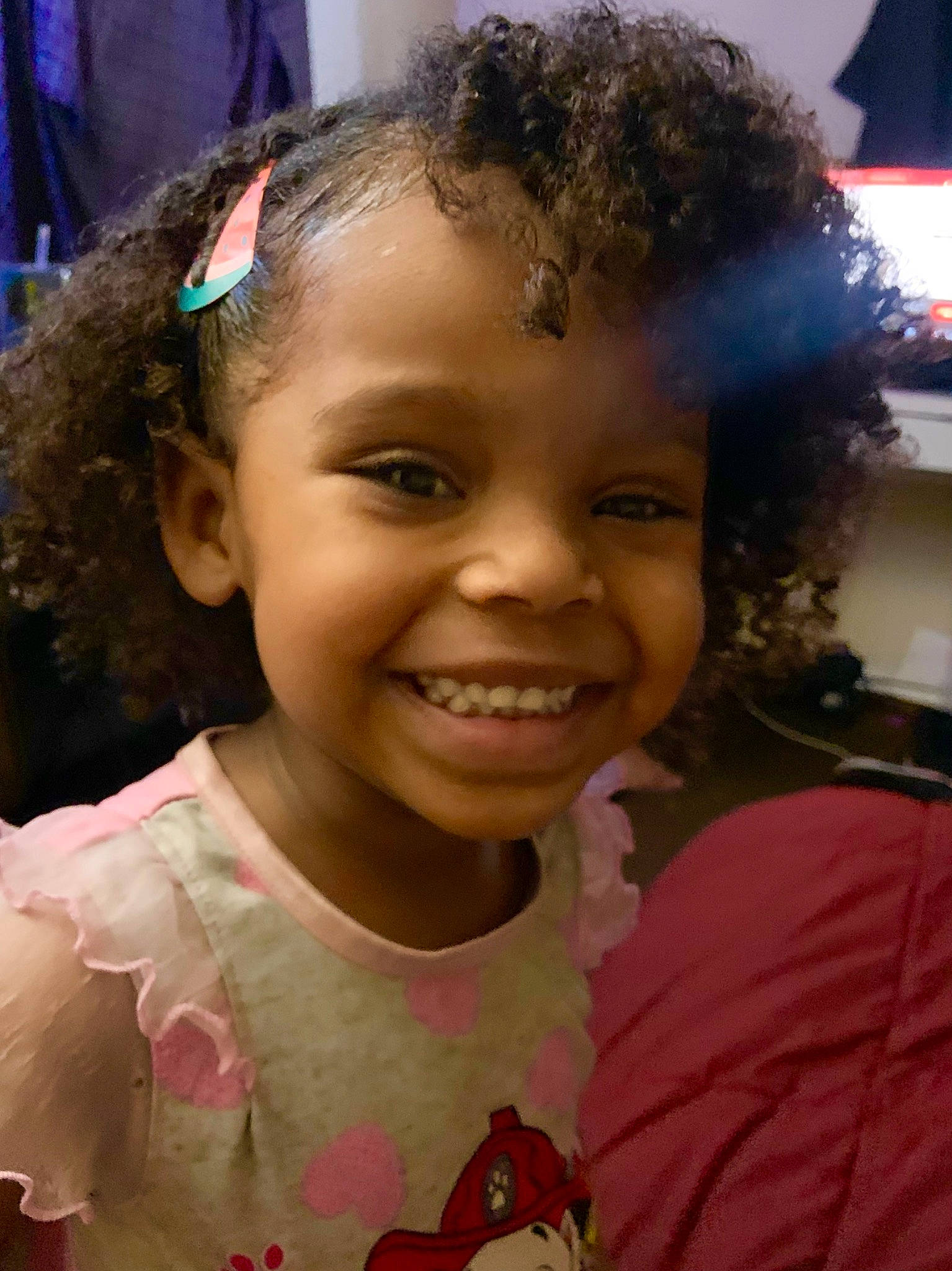 Anissa Brielle joined the competition — help win amazing prizes! black_hair, cheek, child, chin, ear, eyebrow, facial_expression, forehead, fun, hairstyle, happy, iris, joy, lip, nose, organ, people, person, pink, skin