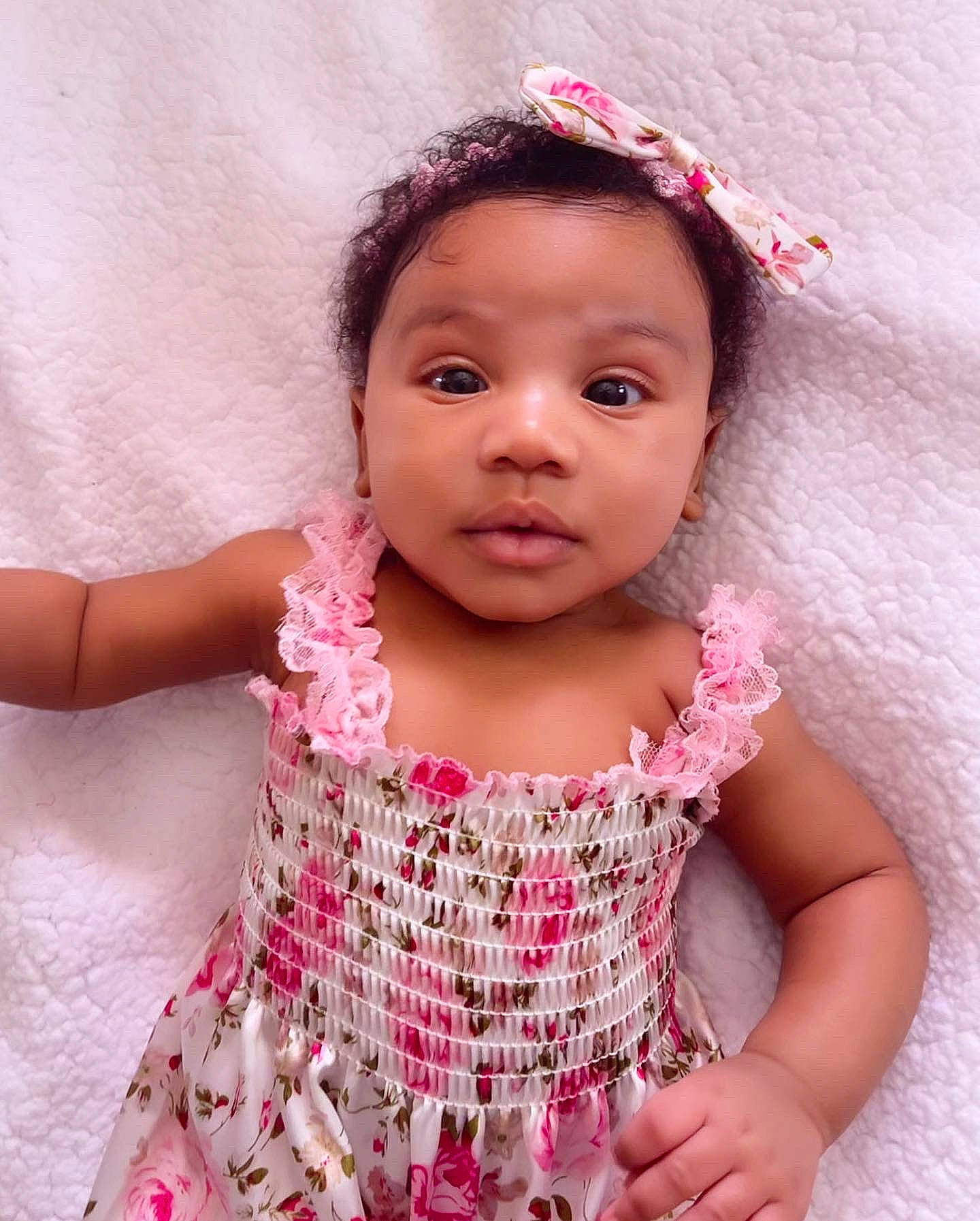 Italy joined the competition — help win amazing prizes! baby_toddler_clothing, cheek, child, chin, dress, eyelash, face, finger, gesture, happy, human_body, lip, magenta, neck, person, pink, skin, sleeve, smile, toddler