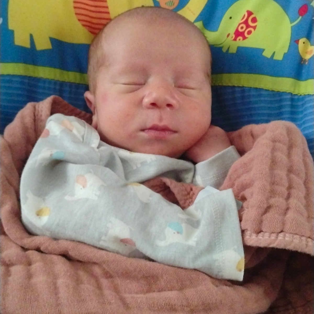 Xavion joined the competition — help win amazing prizes! baby, bird, blanket, child, clothing, colorful, cute, elephant, fabric, indoors, infant, newborn, pattern, peaceful, portrait, resting, sleeping, soft, toddler, wrapped