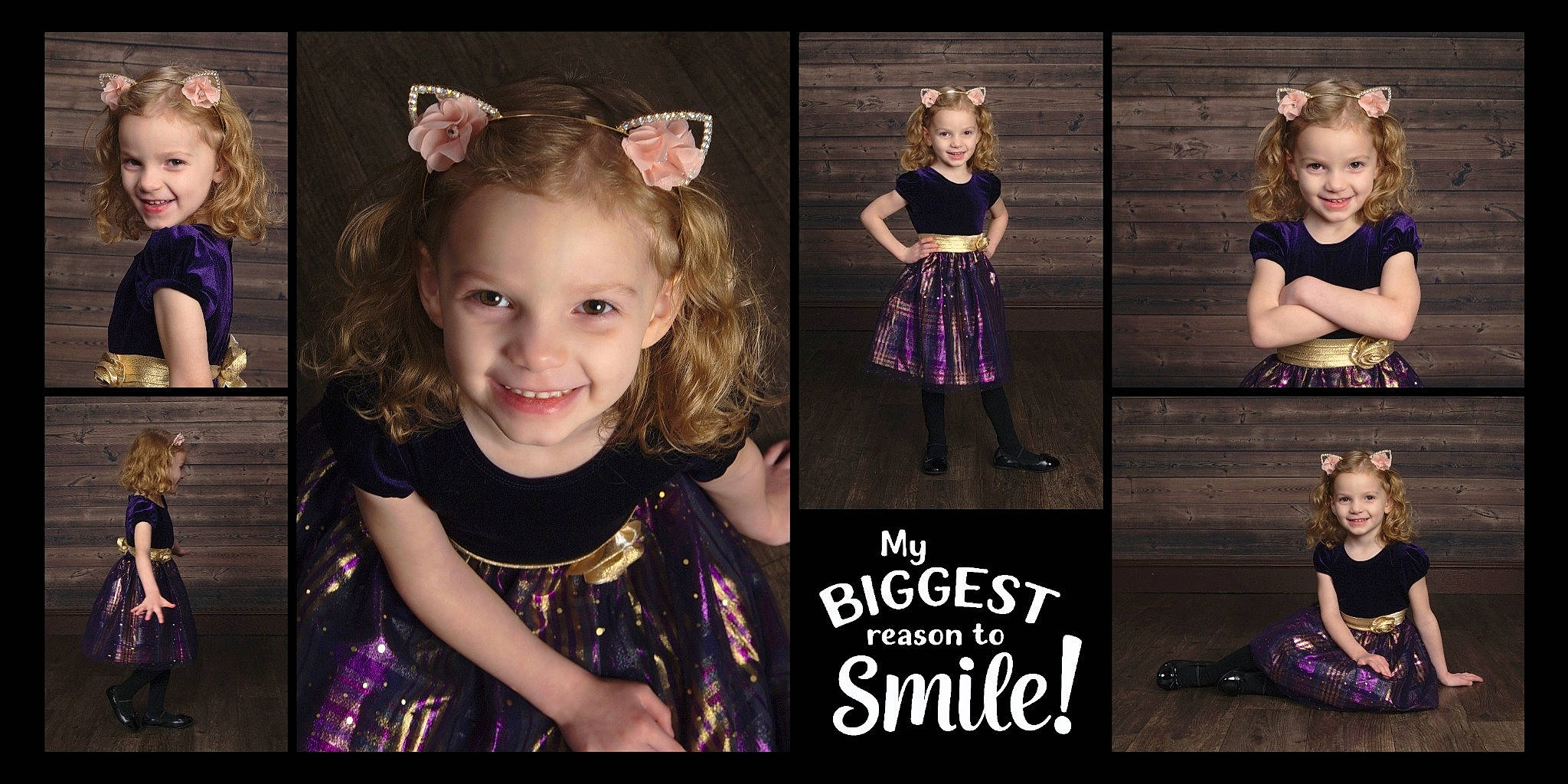Ryanne is registered to the contest to win money with this photo: adaptation, art, child, child_model, collage, dress, ear, fashion, flash_photography, joy, performance, person, photo_caption, photography, portrait, purple, smile, toddler