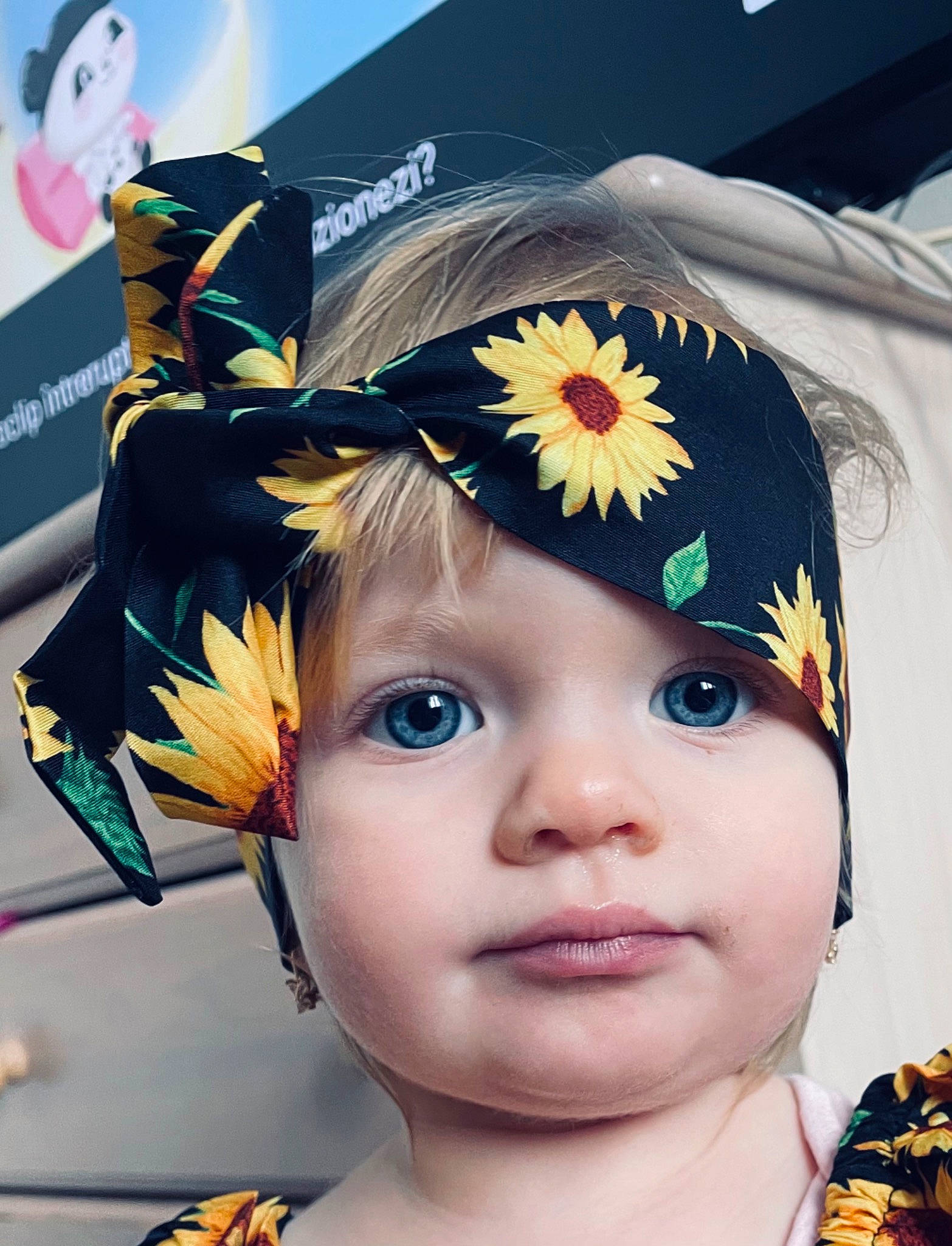 Sara a rejoint le concours — aidez-le/la à gagner de superbes lots ! baby, baby_toddler_clothing, black_hair, cap, child, cool, costume_hat, electric_blue, eye, eyebrow, eyelash, flower, fun, happy, headgear, headpiece, headwear, iris, person, plant