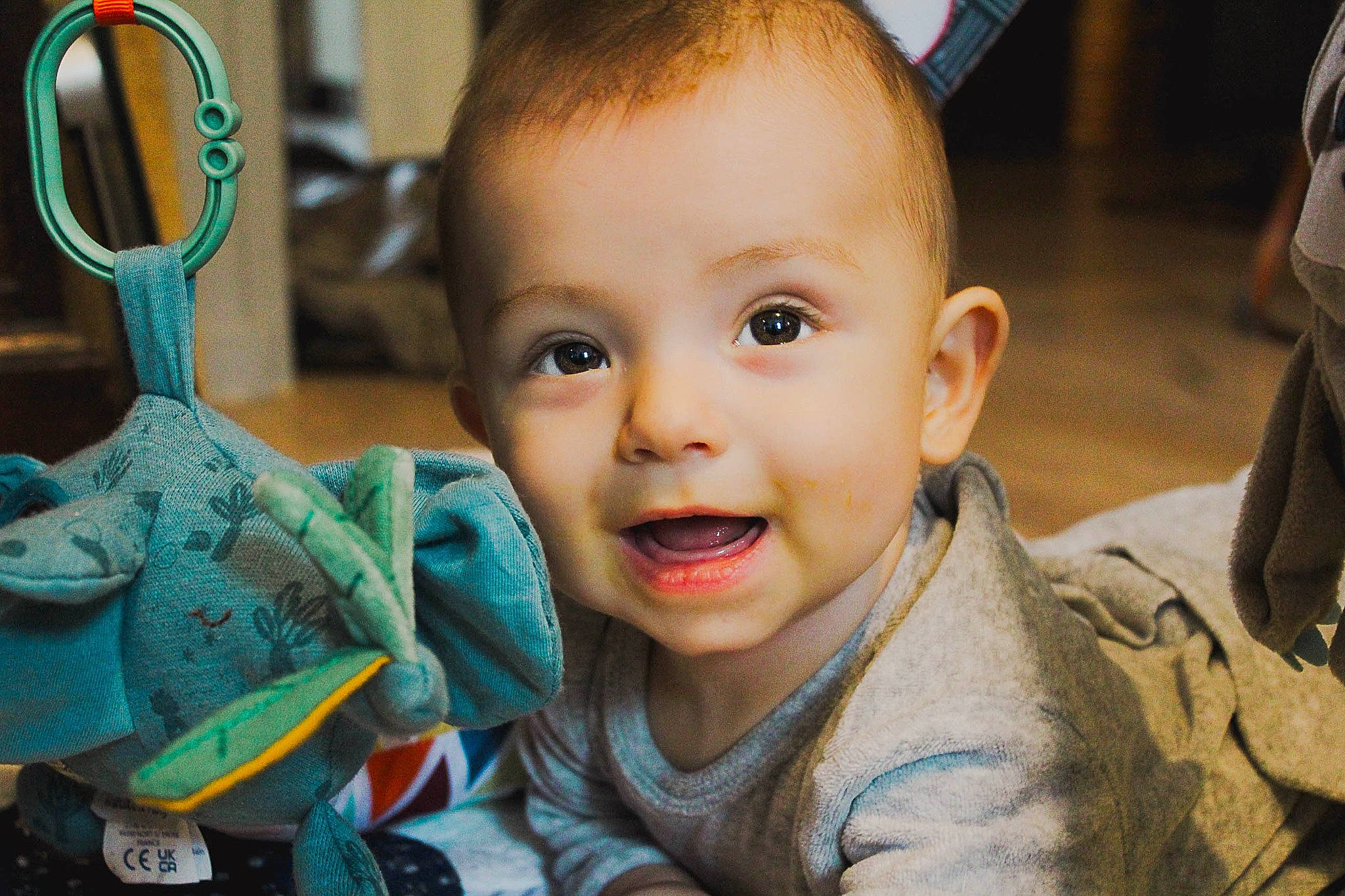 Nao a rejoint le concours — aidez-le/la à gagner de superbes lots ! baby, cheek, child, chin, close_up, ear, facial_expression, fun, happy, head, iris, mouth, nose, person, product, room, skin, smile, snapshot, toddler