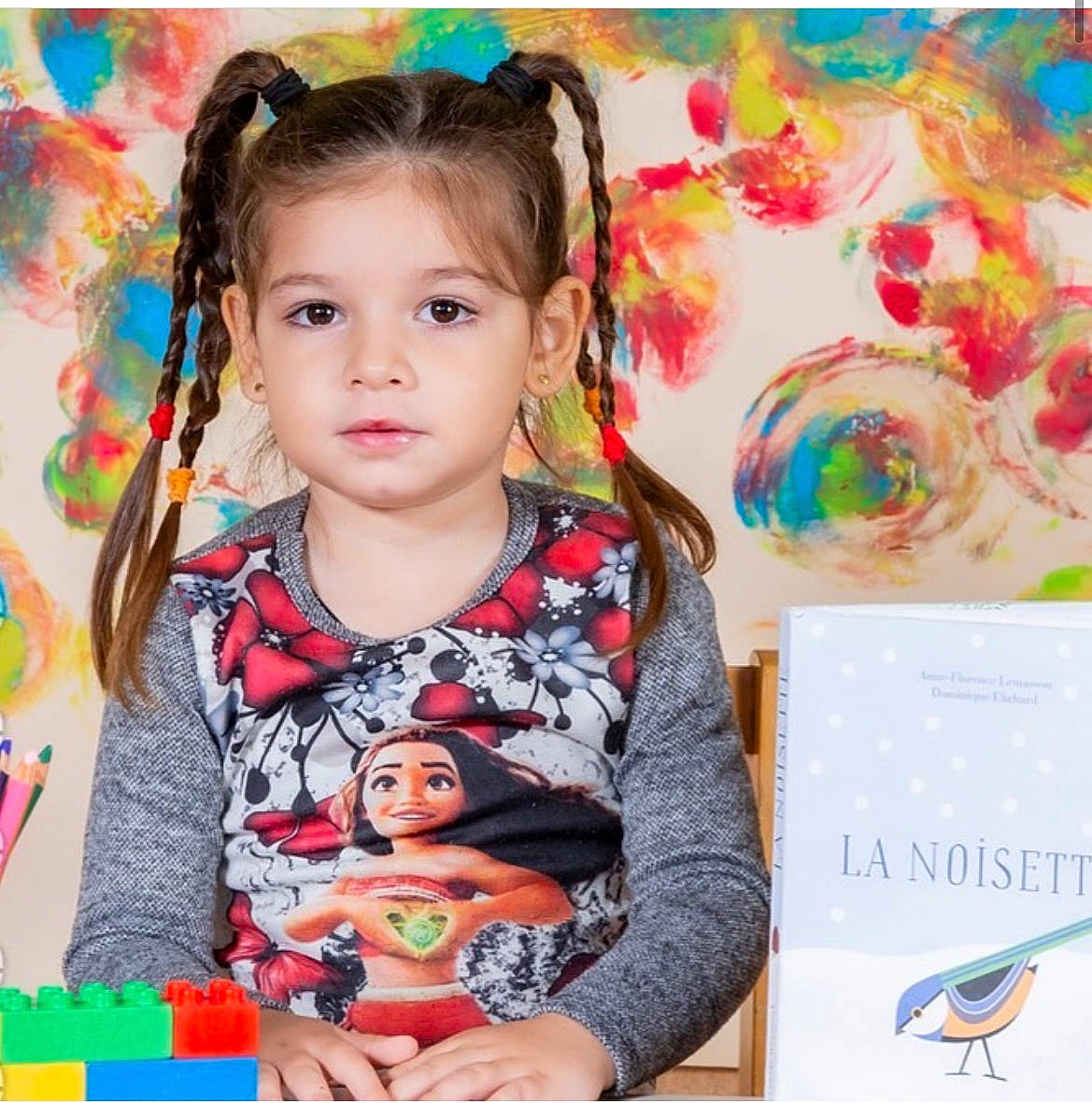 Cataleya a rejoint le concours — aidez-le/la à gagner de superbes lots ! baby, baby_toddler_clothing, beauty, cheek, child, design, eyelash, facial_expression, fashion_accessory, happy, human, iris, pattern, person, photograph, plant, sleeve, snapshot, t_shirt, toddler