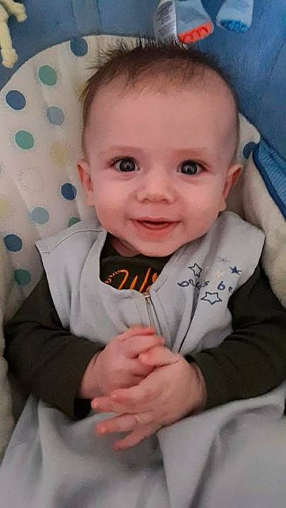 Sylas joined the competition — help win amazing prizes! baby, cheek, child, chin, eye, face, facial_expression, finger, forehead, head, iris, joy, lip, mouth, nose, person, skin, smile, toddler