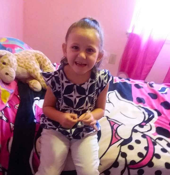 Gabriella joined the competition — help win amazing prizes! arm, baby, cheek, child, cool, eye, face, fun, happy, head, joy, person, pink, play, purple, skin, smile, stuffed_toy, teddy_bear, textile