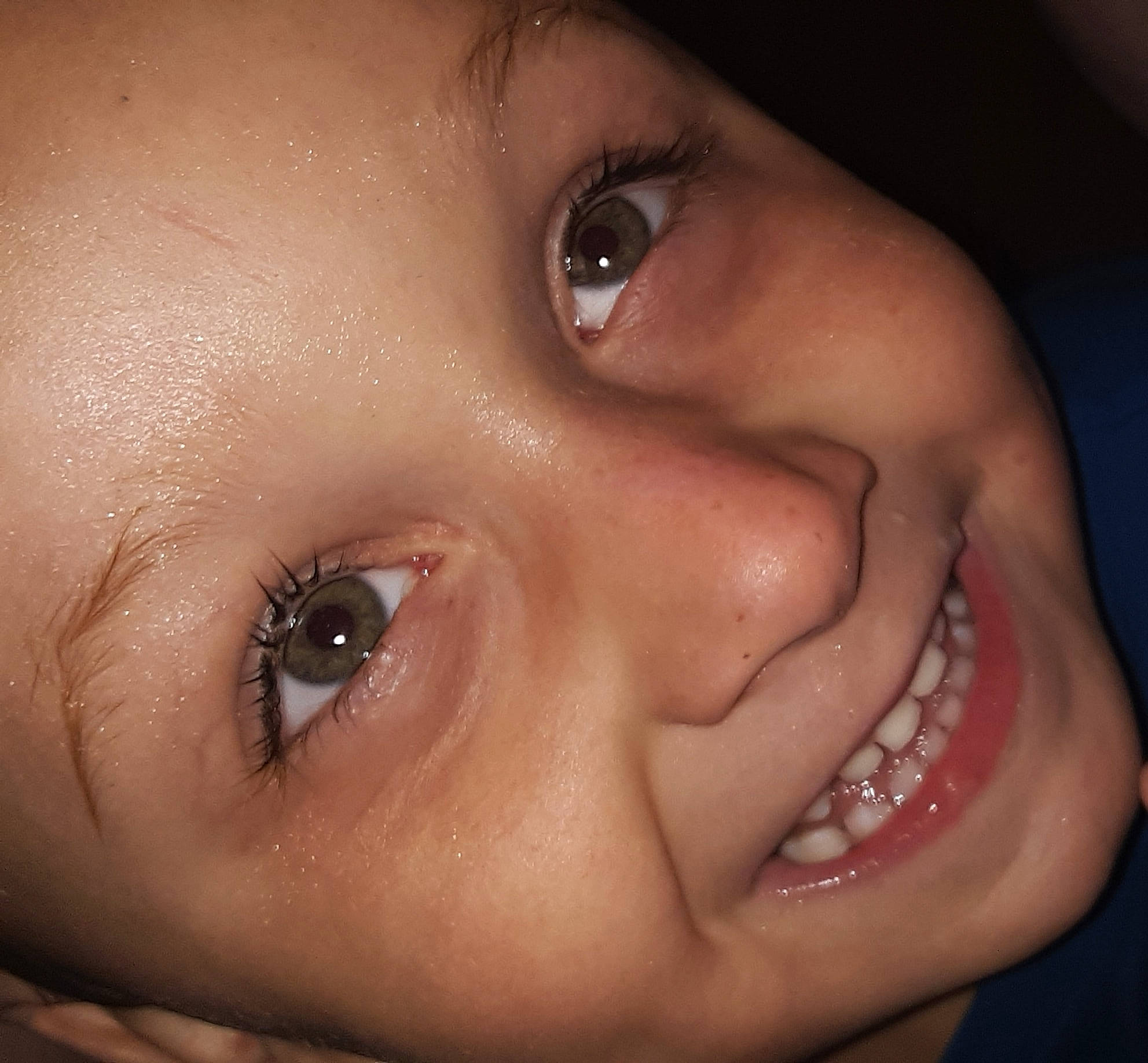 Tyree is registered to the contest to win money with this photo: cheek, child, chin, close_up, eye, eyebrow, eyelash, face, facial_expression, forehead, head, iris, jaw, joy, lip, mouth, nose, organ, person, skin