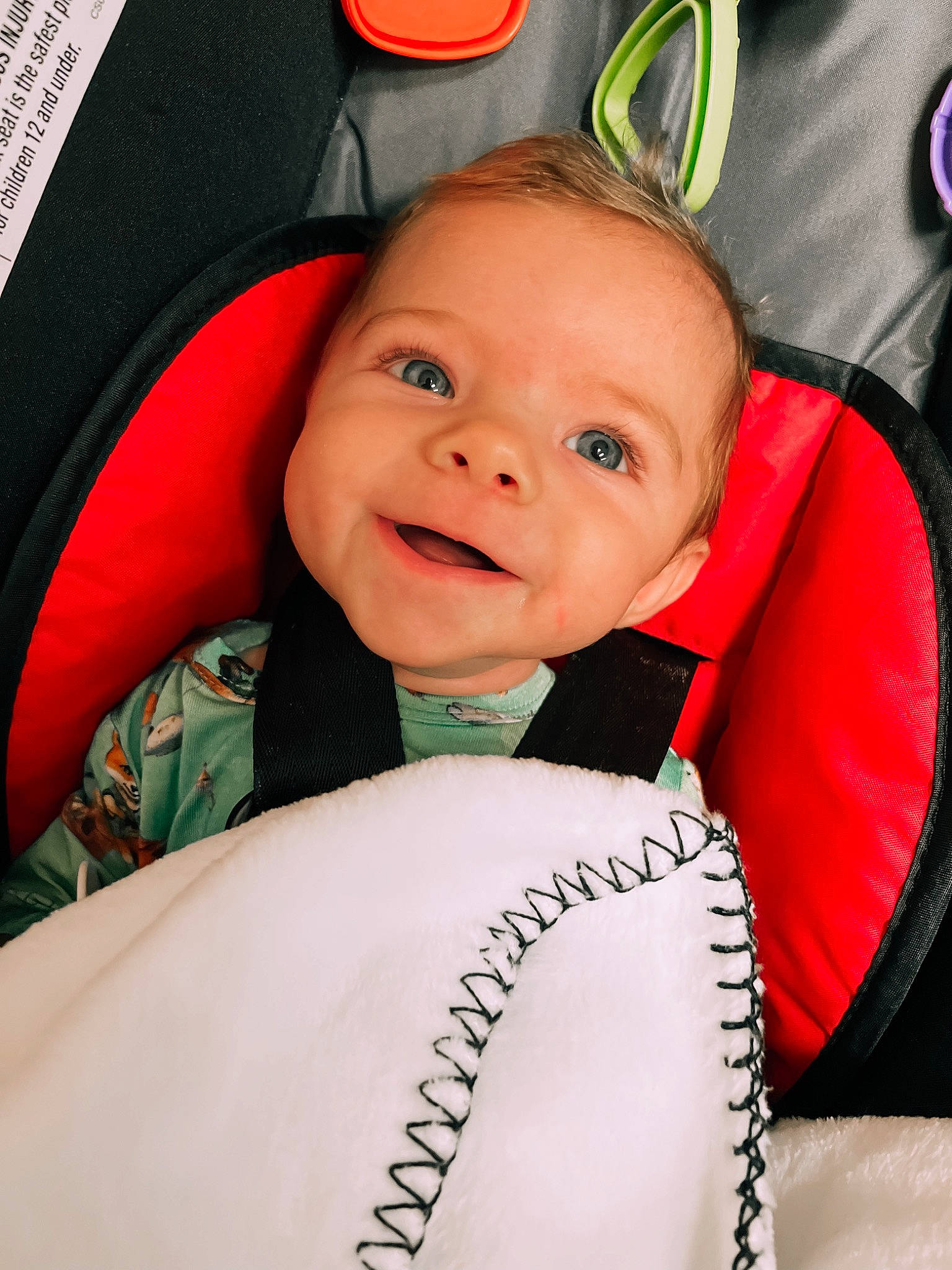 Carden joined the competition — help win amazing prizes! auto_part, baby, baby_carriage, baby_in_car_seat, baby_products, baby_toddler_clothing, car_seat, cheek, child, comfort, eye, eyebrow, flash_photography, happy, head, iris, mouth, person, skin, smile
