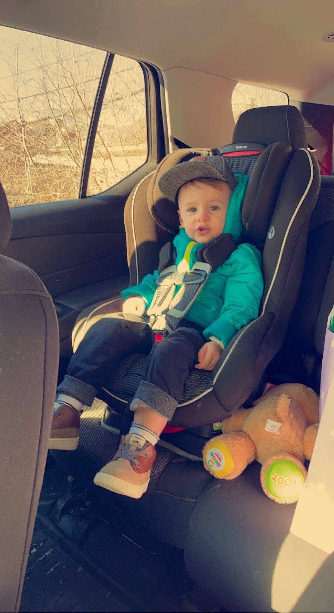 Remington joined the competition — help win amazing prizes! auto_part, automotive_design, automotive_exterior, baby_carriage, baby_products, car, car_seat, car_seat_cover, child, comfort, facial_expression, fun, hand, leisure, motor_vehicle, person, sitting, steering_wheel, toddler, vehicle_door