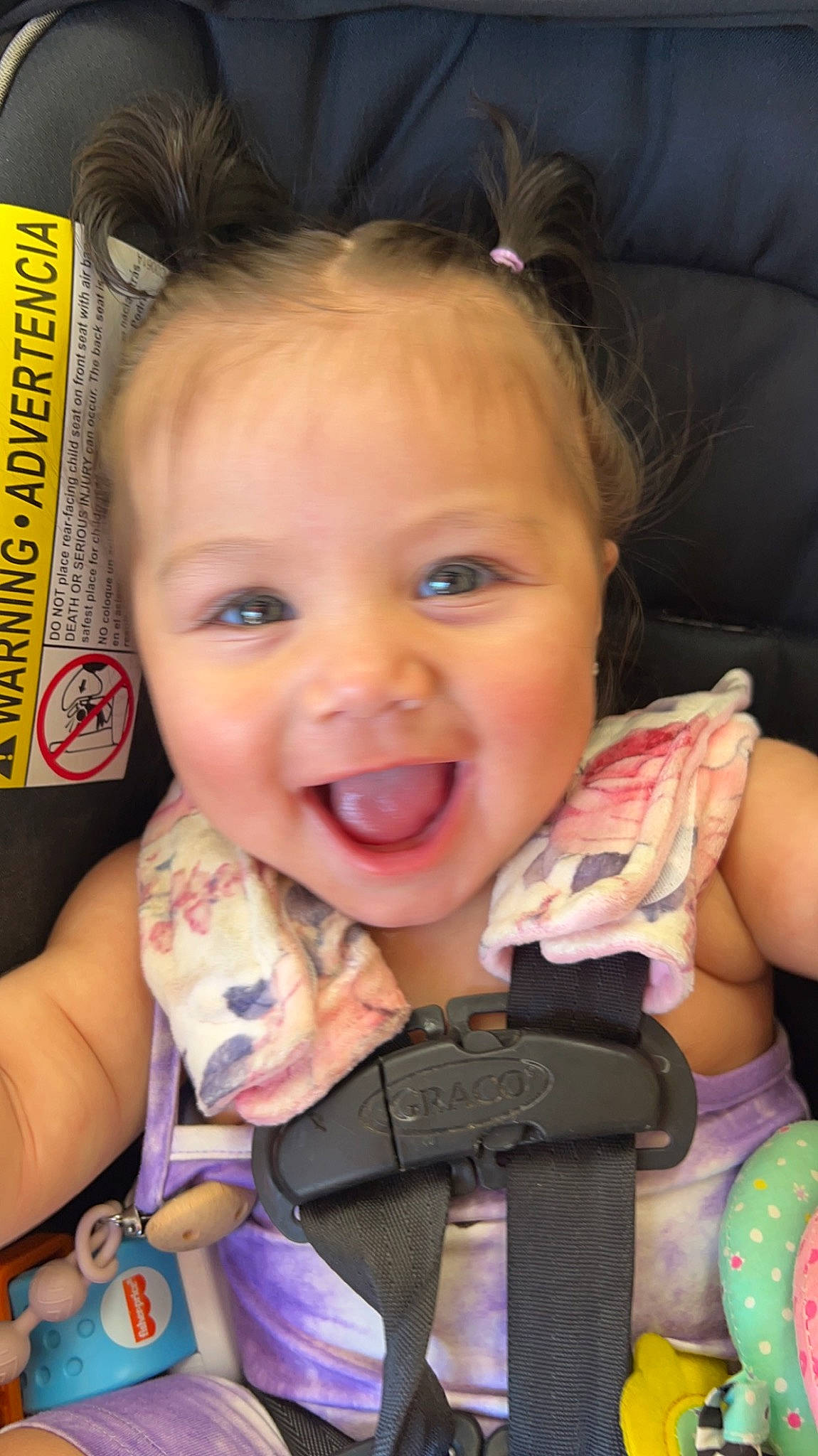 Mya joined the competition — help win amazing prizes! baby, cheek, child, chin, eye, eyebrow, facial_expression, finger, happy, head, iris, lip, mammal, mouth, nose, organ, person, pink, skin, smile