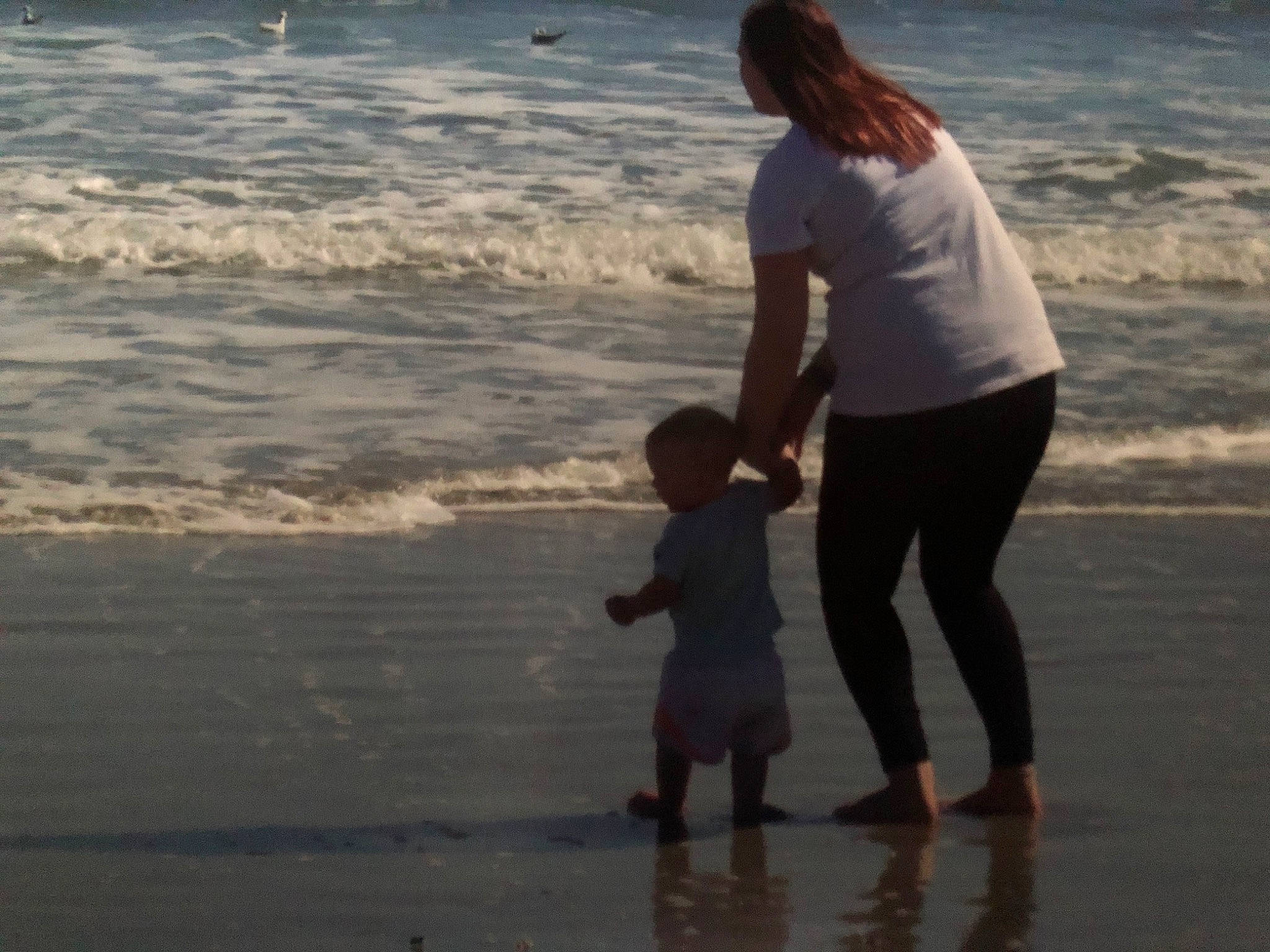 Ayla Elizabeth joined the competition — help win amazing prizes! beach, child, coast, fun, gesture, happy, interaction, ocean, people, people_on_beach, person, photography, sea, shore, sky, standing, summer, tide, under_exposed, vacation