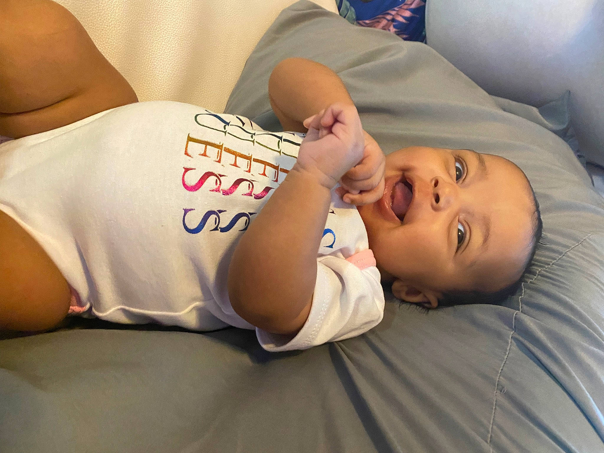 Legacy joined the competition — help win amazing prizes! abdomen, baby, comfort, elbow, finger, flash_photography, gesture, happy, hat, human_leg, joint, knee, linens, mouth, muscle, person, skin, smile, t_shirt, thigh