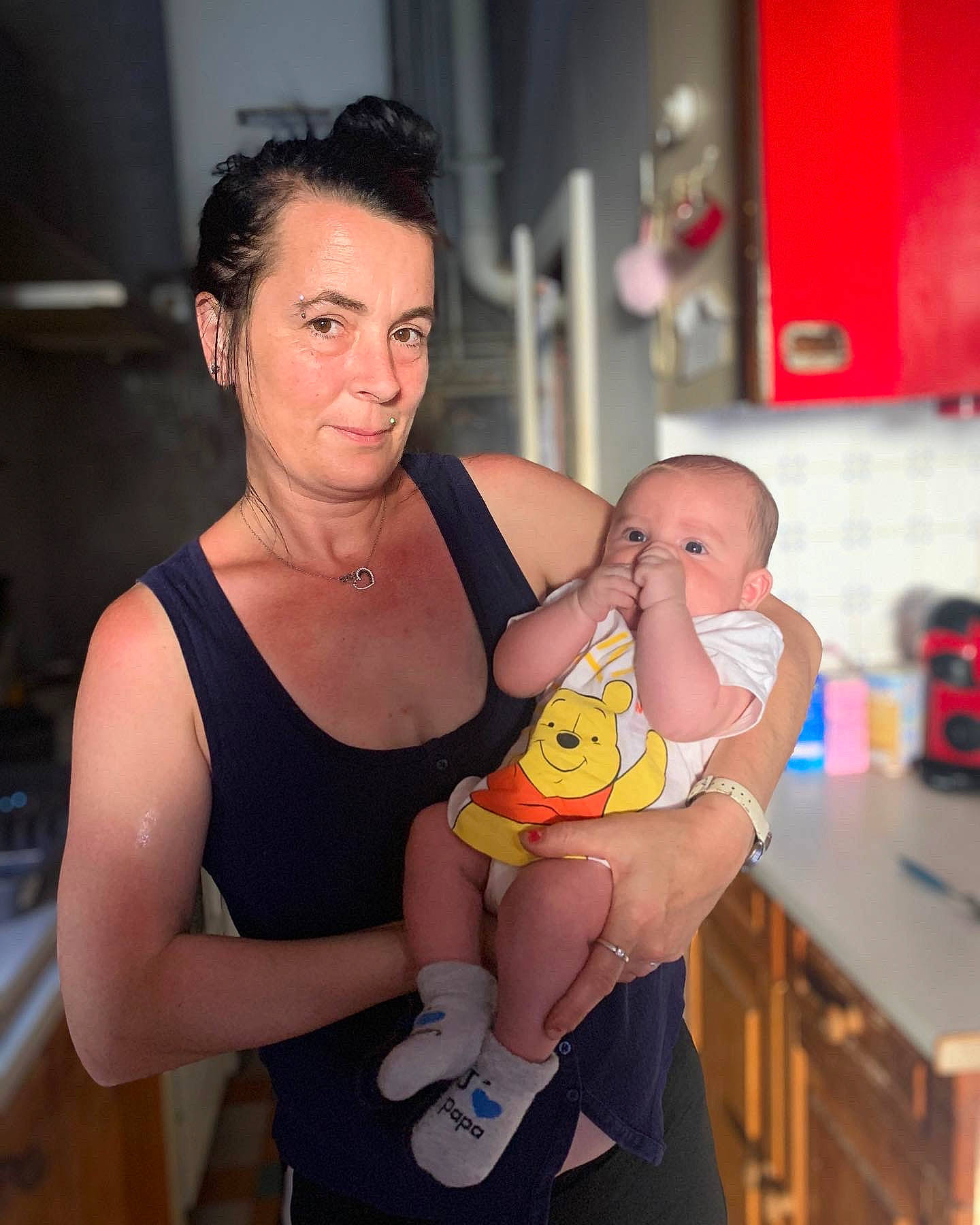 Waylonn participe au concours pour gagner de l'argent avec cette photo : abdomen, baby, baby_products, cheek, chest, child, elbow, event, face, finger, fun, happy, joint, mouth, person, skin, stomach, thigh, thumb, toddler